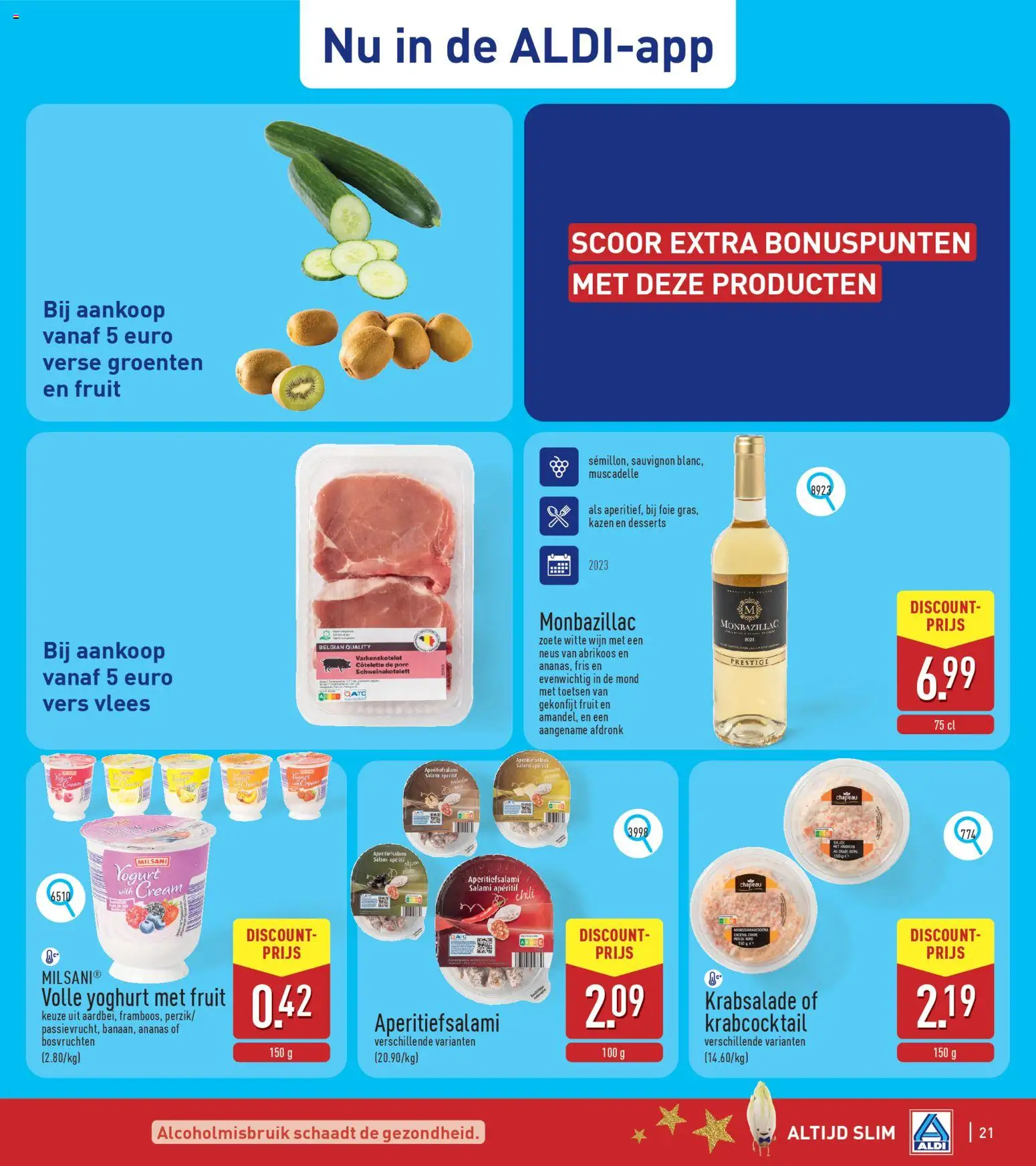 {H1} | Pagina: 21 | Producten: Wijn, Ananas, Zsúrkenyér, Salami