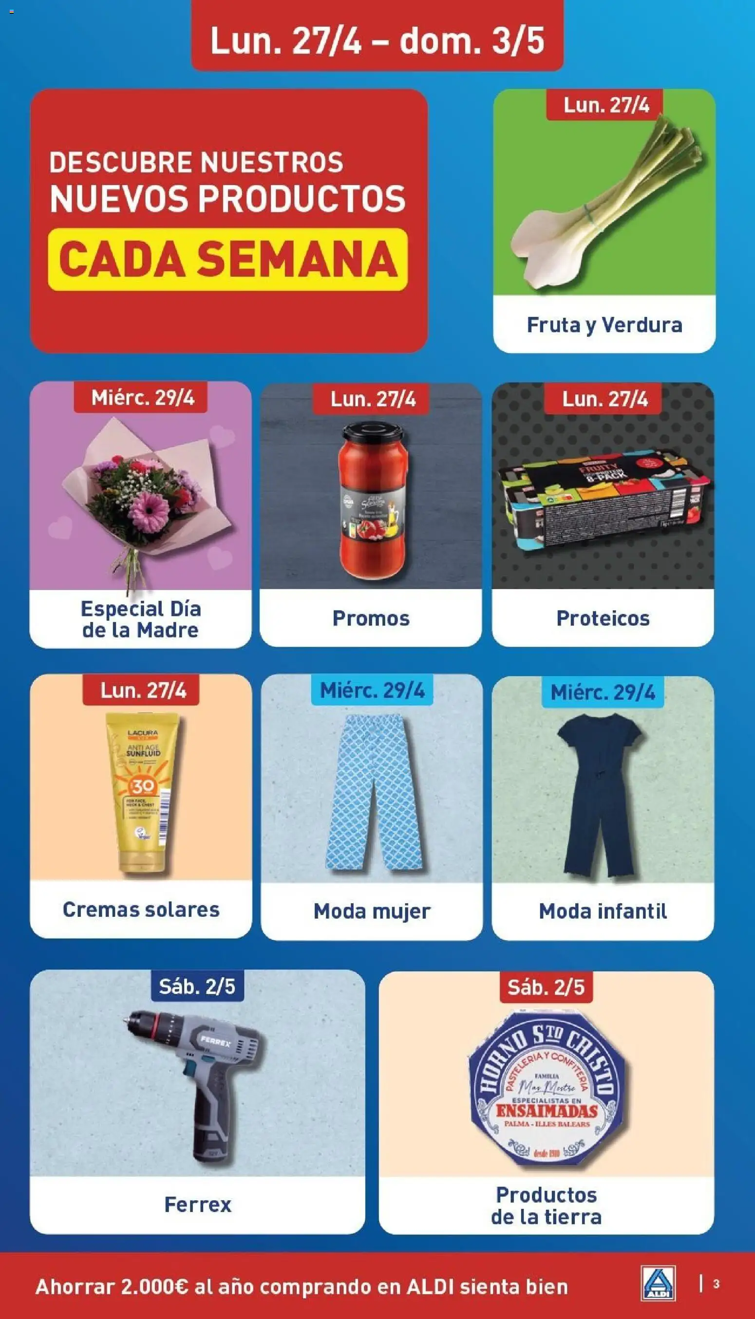 Aldi folleto Baleares │ válido desde el 27.04.2026 | Página: 3 | Productos: Horno