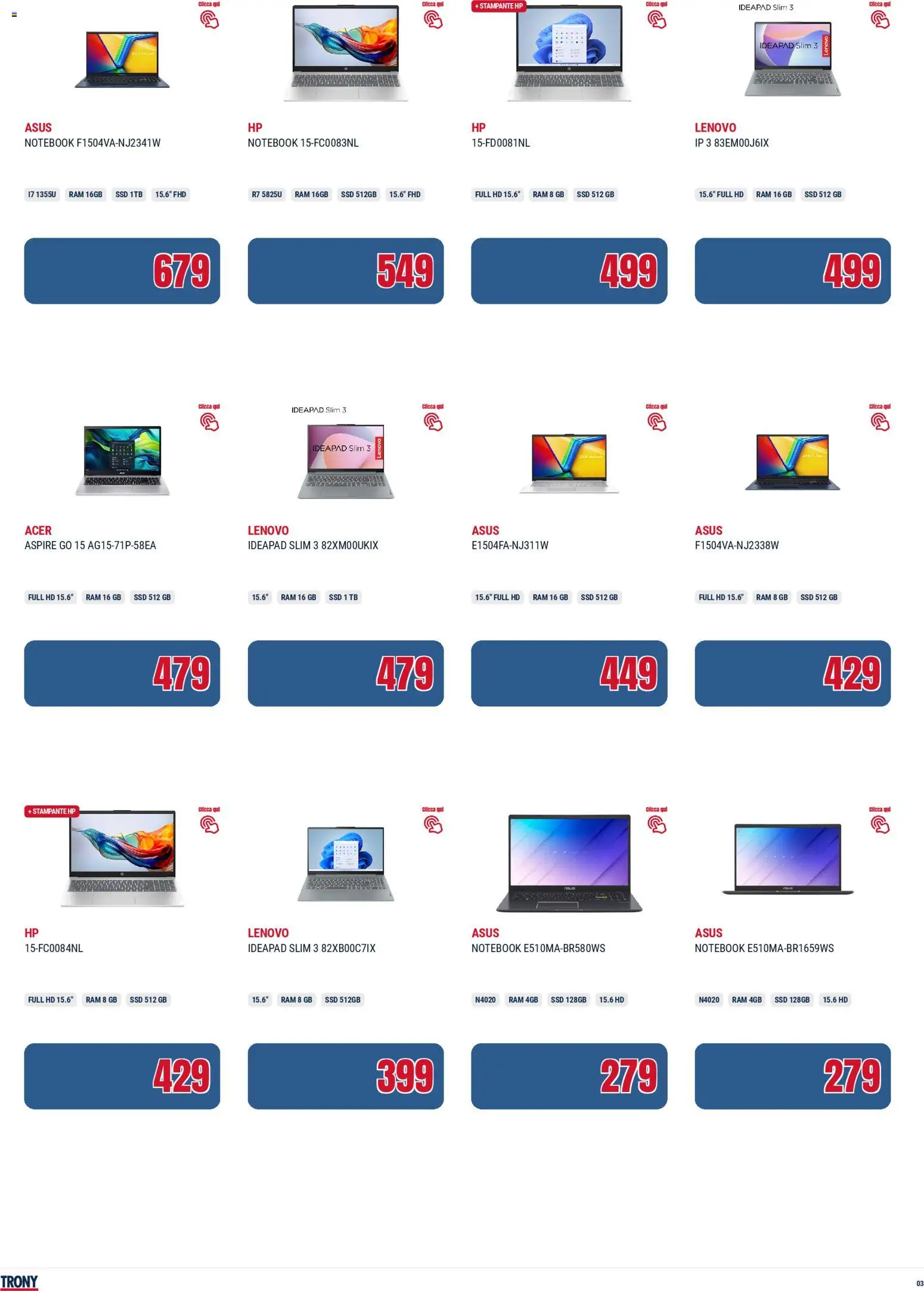 Volantino Trony del 30.10.2025 | Pagina: 3