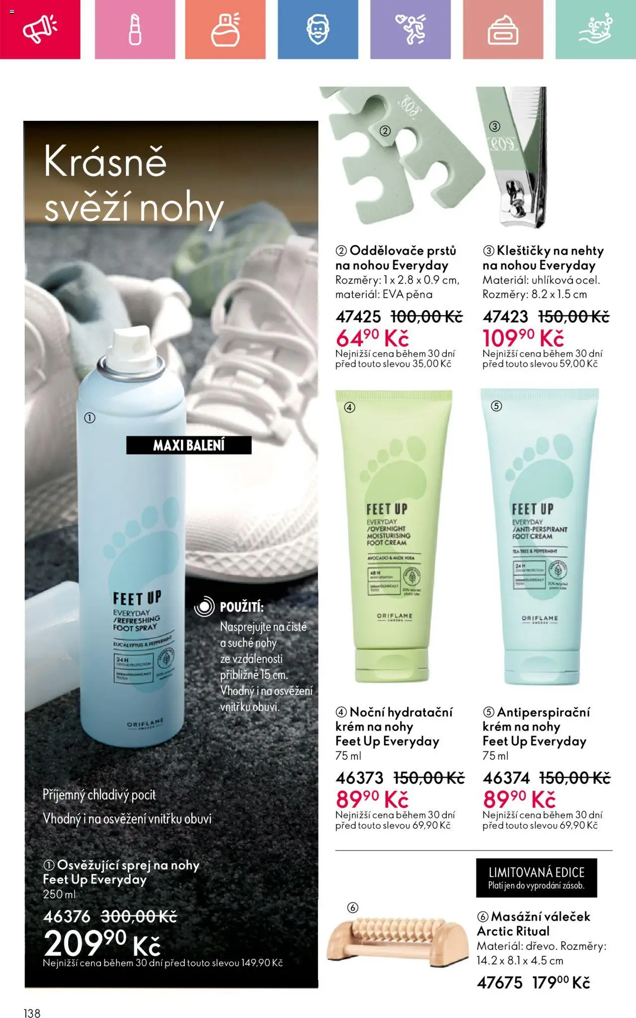 Oriflame katalog č.08/2025 od 25.05.2025 | Strana: 138 | Produkty: Krém, Hydratační krém, Váleček, Nehty