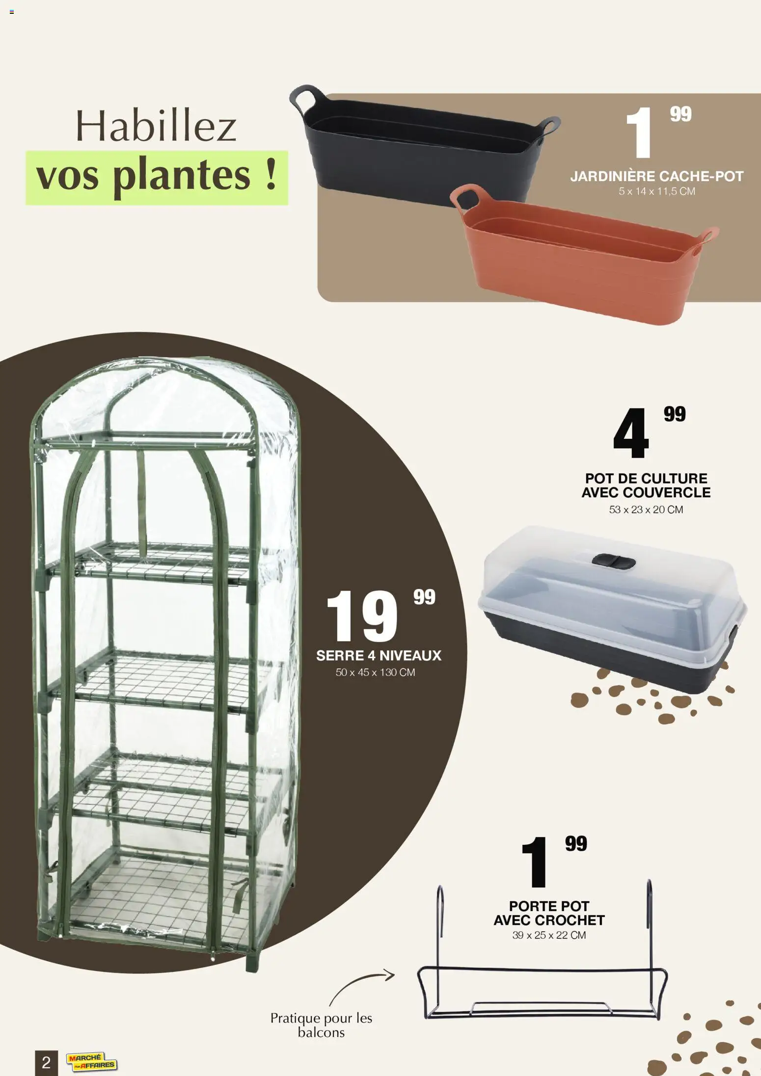 {H1} | Page: 2 | Produits: Plantes, Jardinière, Porte