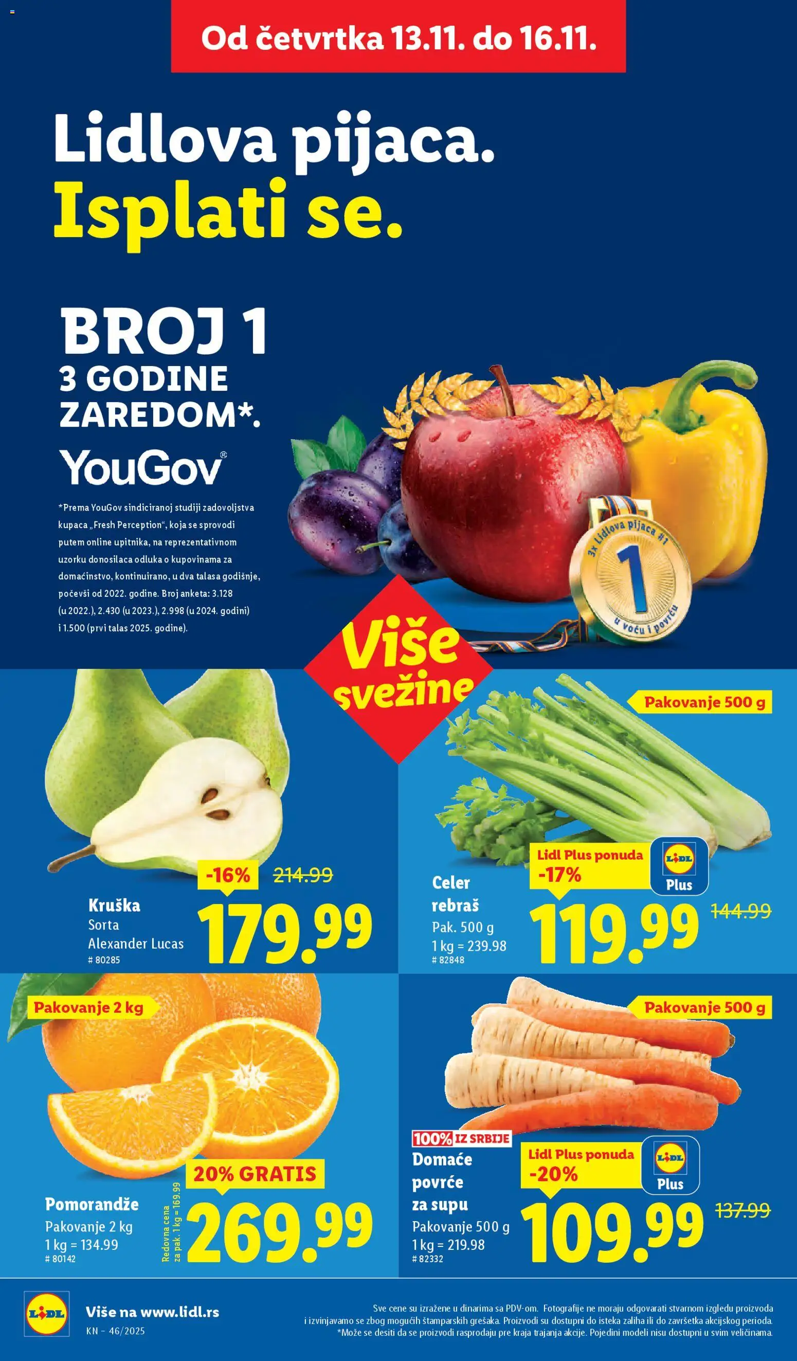 Lidl katalog - važi od 13.11.2025 | Strana: 6 | Proizvode: Pakovanje, Celer