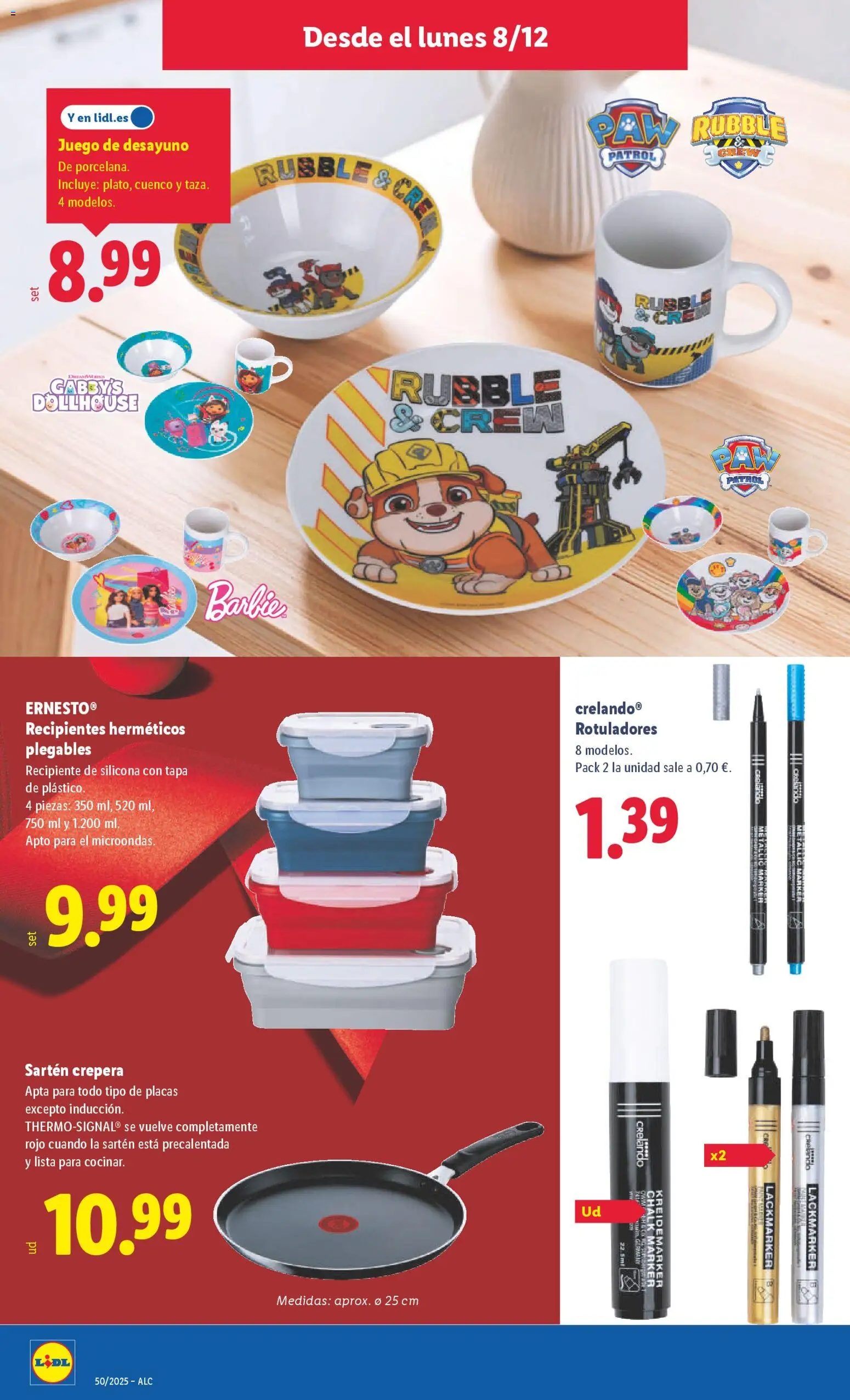 Lidl folleto de bazar │ válido desde el 08.12.2025 | Página: 14 | Productos: Pan