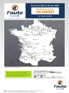 l'auto E.Leclerc - Prévisualisation de l'auto E.Leclerc Le guide auto & 2 roues valide à partir de 22.04.2025 | Page: 148