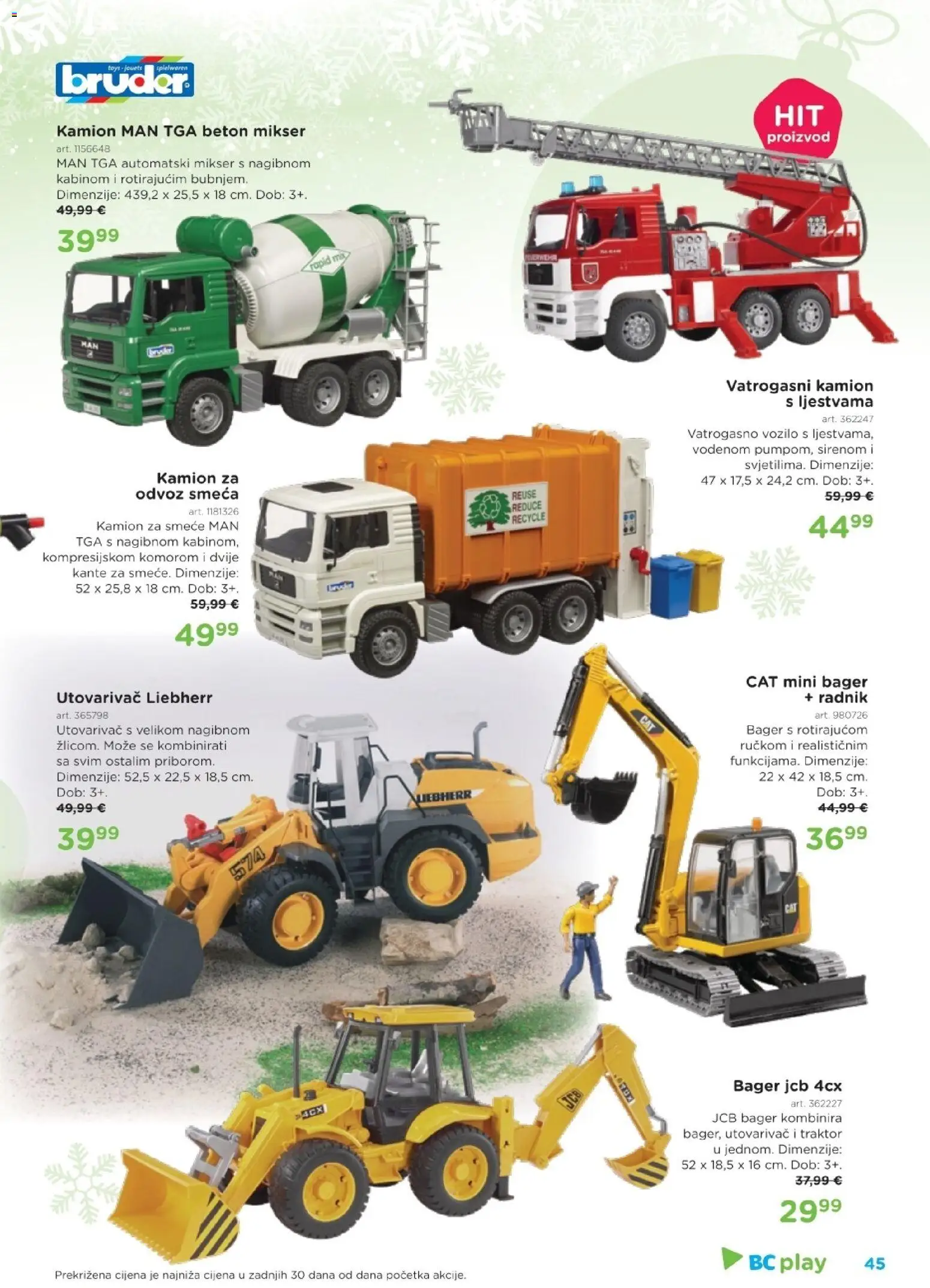 Baby Center katalog | vrijedi od 01.11.2025 | Stranica: 45 | Proizvodi: Mikser, Traktor