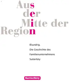 Vorschau von dem Prospekt - Sutterlüty Unsere Chronik gültig ab 01.08.2025