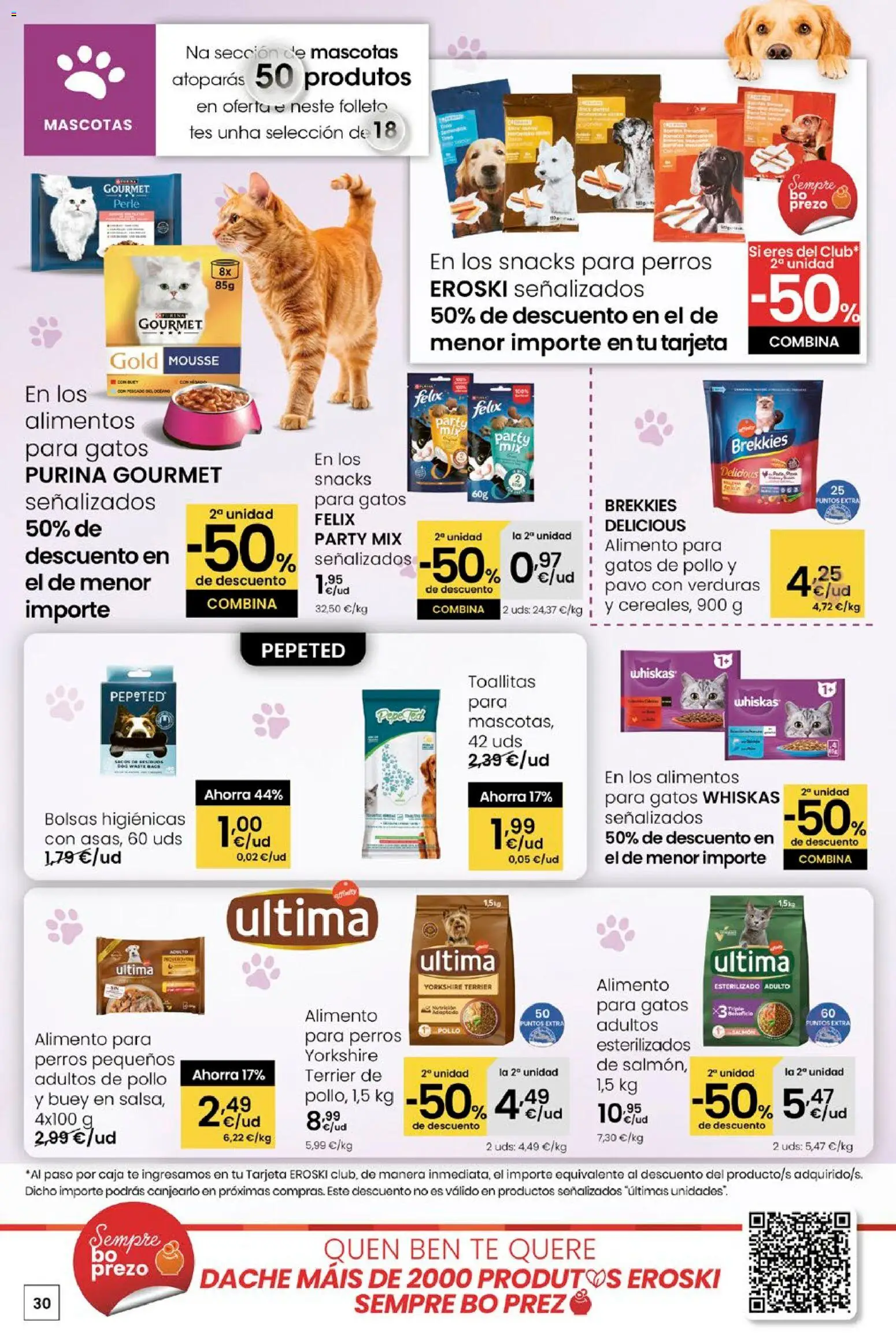 Eroski - Quién bien te quiere te hará ahorrar │ válido desde el 15.01.2026 | Página: 30 | Productos: Mousse, Té, Κούβα, Caja