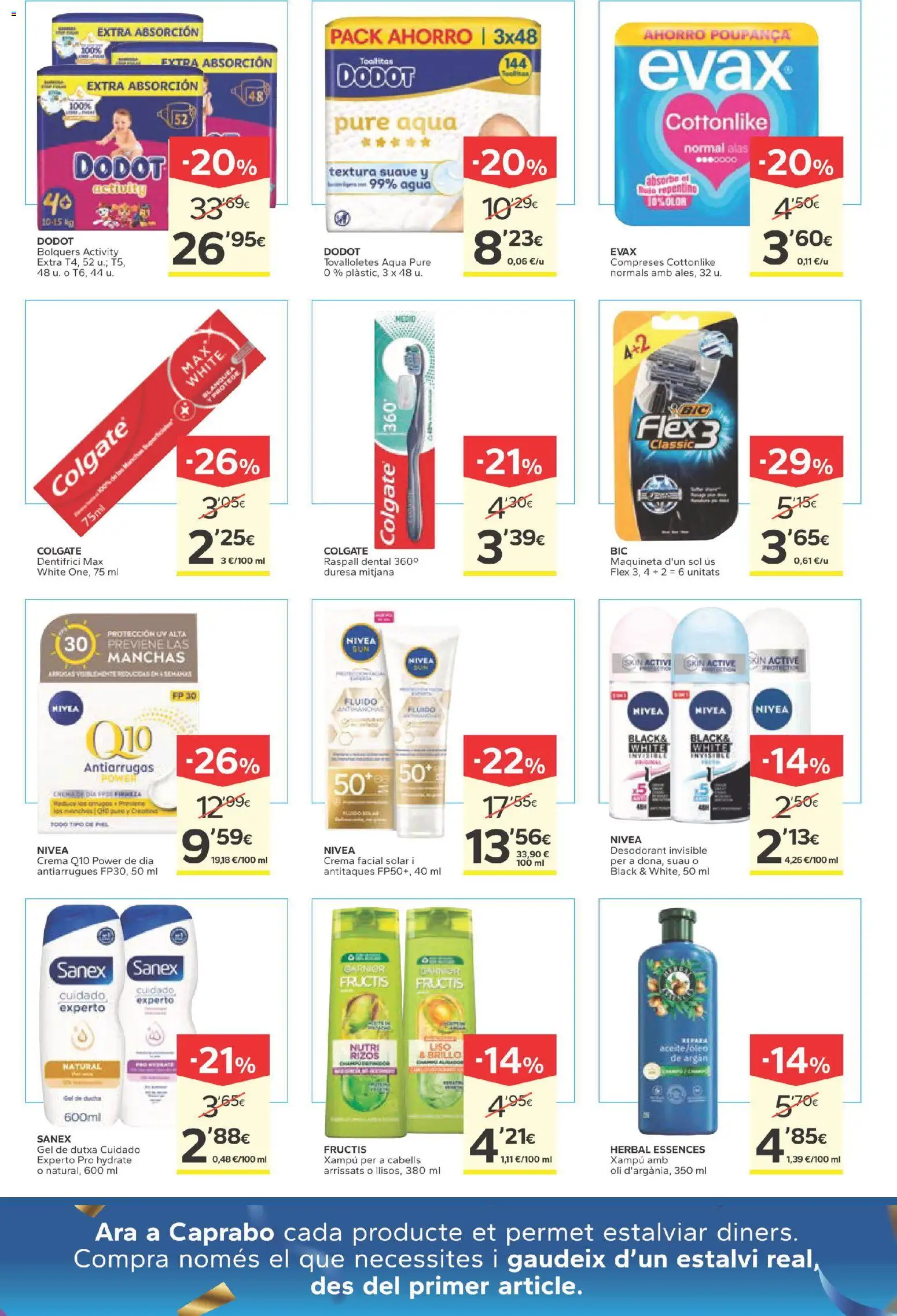 Caprabo folleto 30 anys │ válido desde el 26.03.2026 | Página: 23 | Productos: Ψηφιακή κάμερα, Crema facial, Crema
