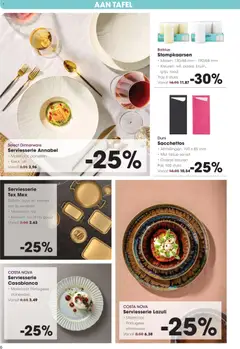 Hanos folder - Non food - Voorbeeld van een folder van Hanos, geldig van 20.04.2026 | Pagina: 6 | Producten: Servies, Servet, Tafel