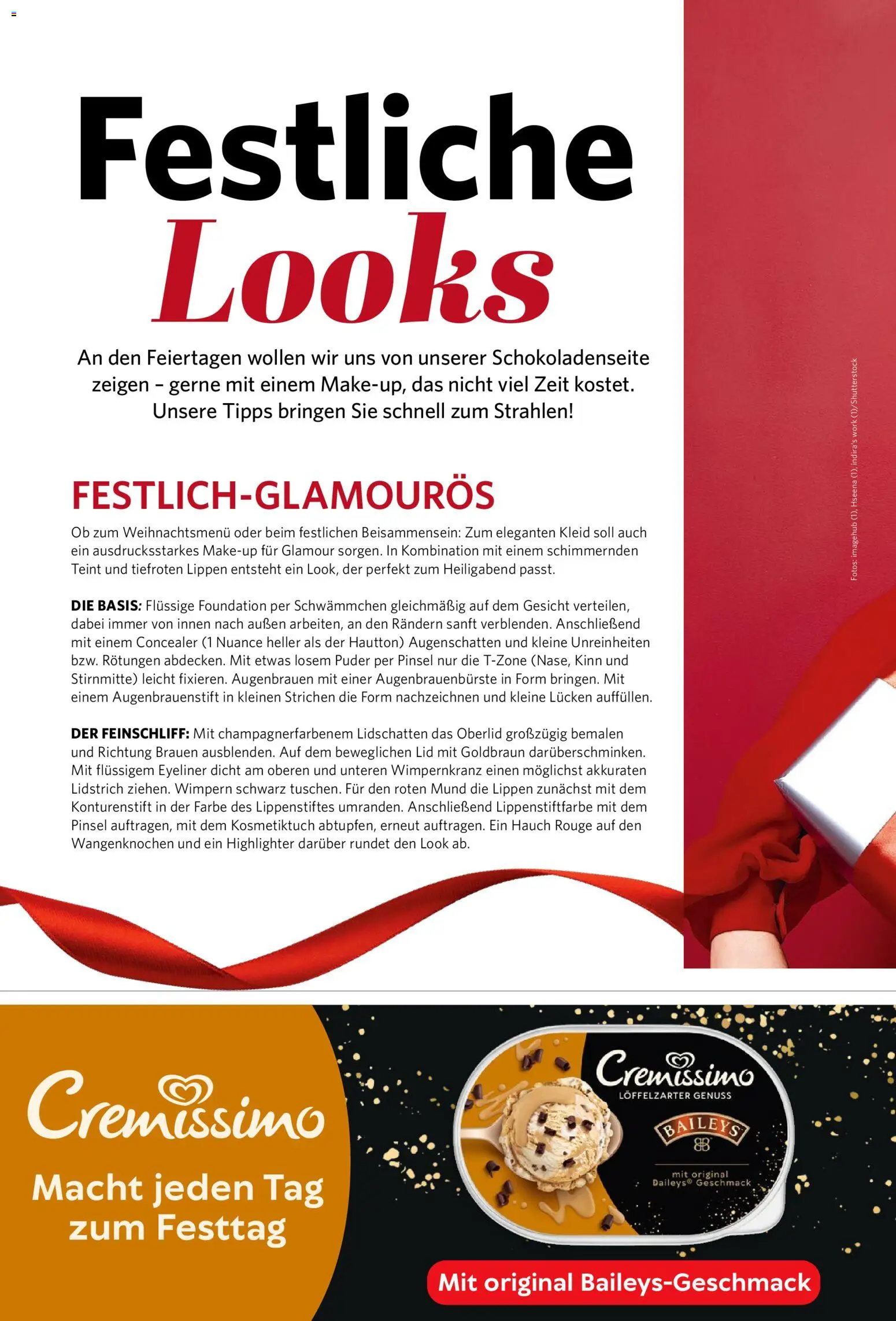 Combi  myTime Dezember 2025 – gültig ab 01.12.2025 | Seite: 74 | Produkte: Lidschatten, Augenbrauenbürste, Foundation, Kleid