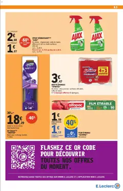E.Leclerc - Prévisualisation de E.Leclerc catalogue semaine 51 valide à partir de 16.12.2025 | Page: 63 | Produits: Swiffer Wetjet, Balai