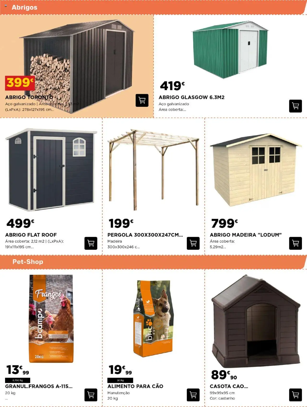 BricoMarché - Catálogo de Construção e Jardim │ válido de 17.07.2025 | Página: 21 | Produtos: Casota cao