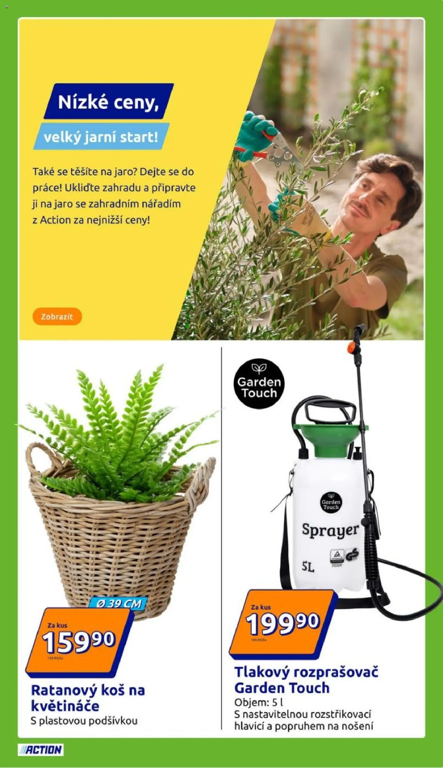 Action leták od 11.03.2026 | Strana: 21 | Produkty: Květináče, Koš, Rozprašovač