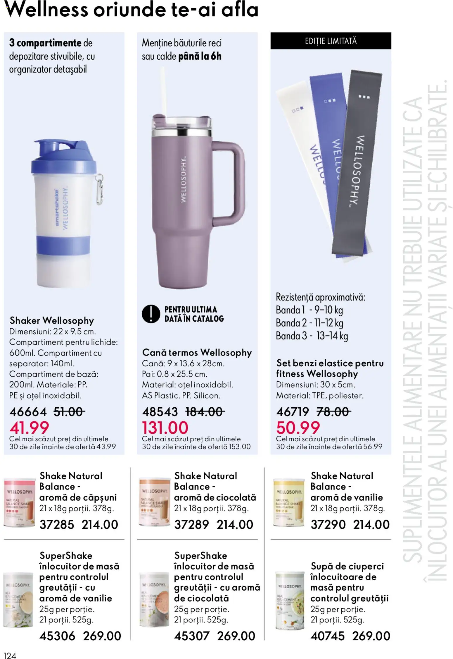 Noul catalog Oriflame – valabil de la 27.05.2026 | Pagină: 124 | Produse: Masă, Termos, Ciocolată, Căpșuni