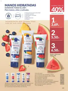 Vista previa Catálogo AVON campaña 1 válido desde el 01.01.2026 | Página: 189 | Productos: Crema de manos, Piña, Crema, Sandía