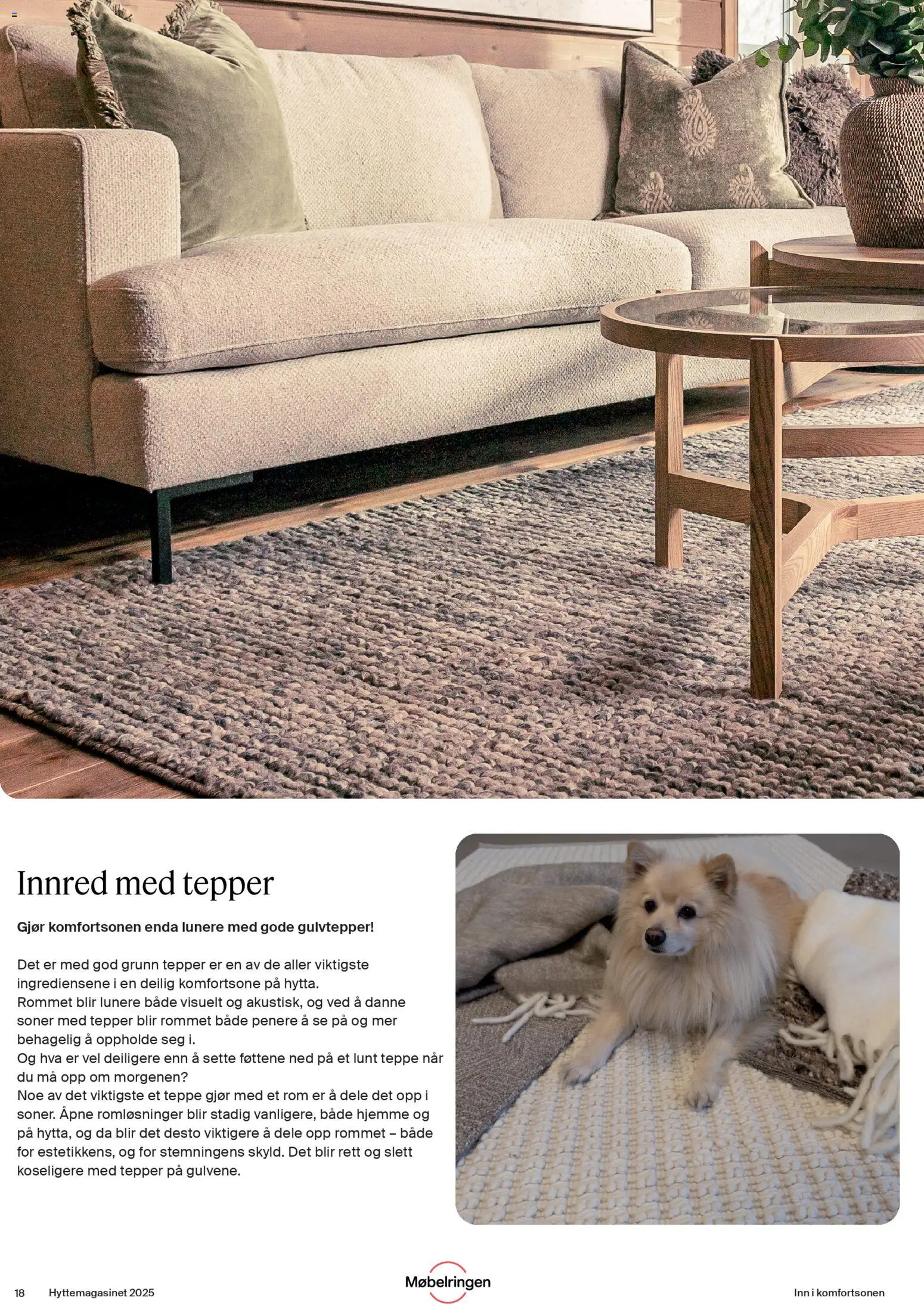 {H1} | Side: 18 | Produkter: Persienn, Teppe