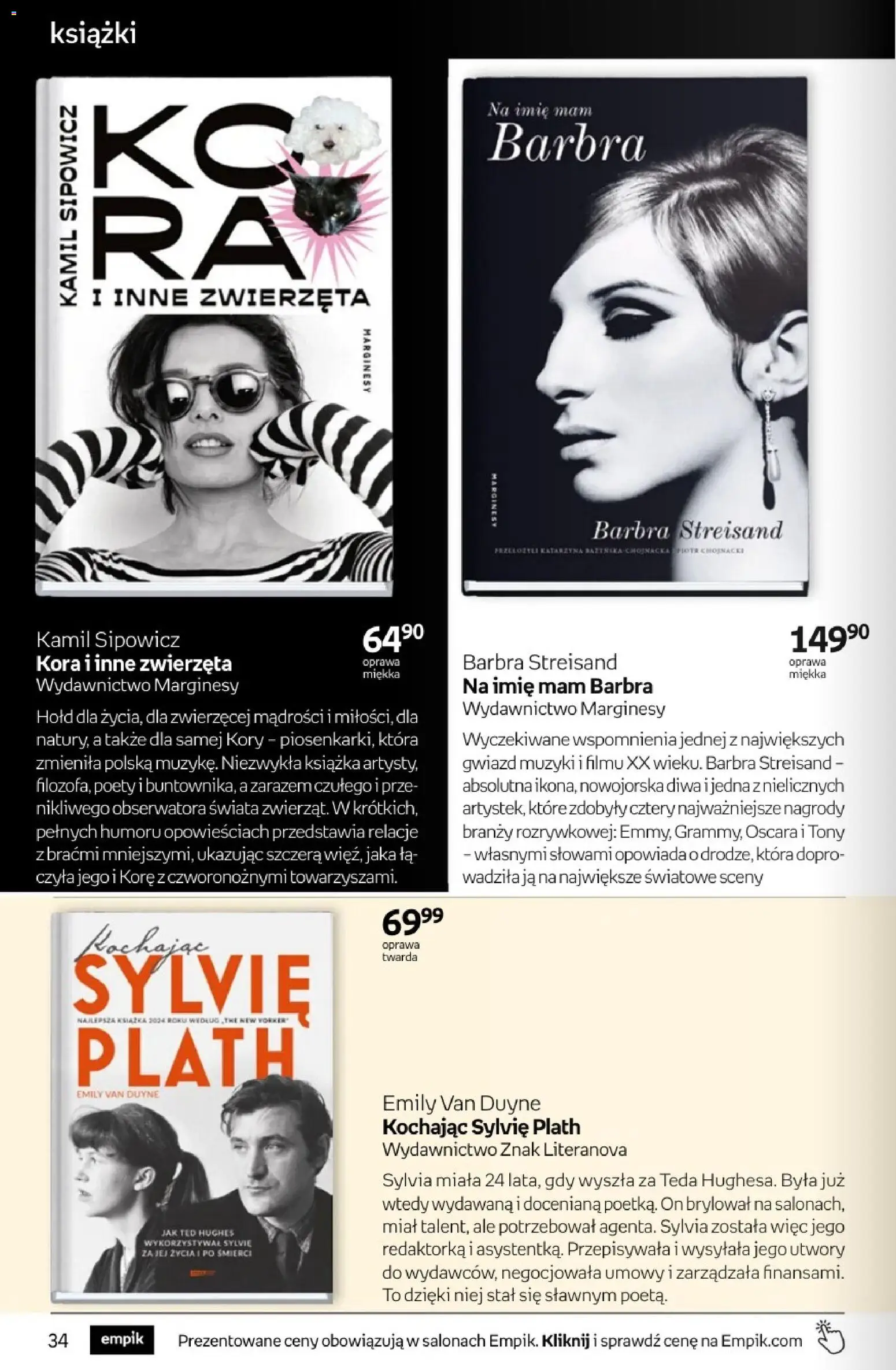 Empik promocje - Tom kultury Książki od 25.02.2026 | Strona: 34 | Produkty: Książki