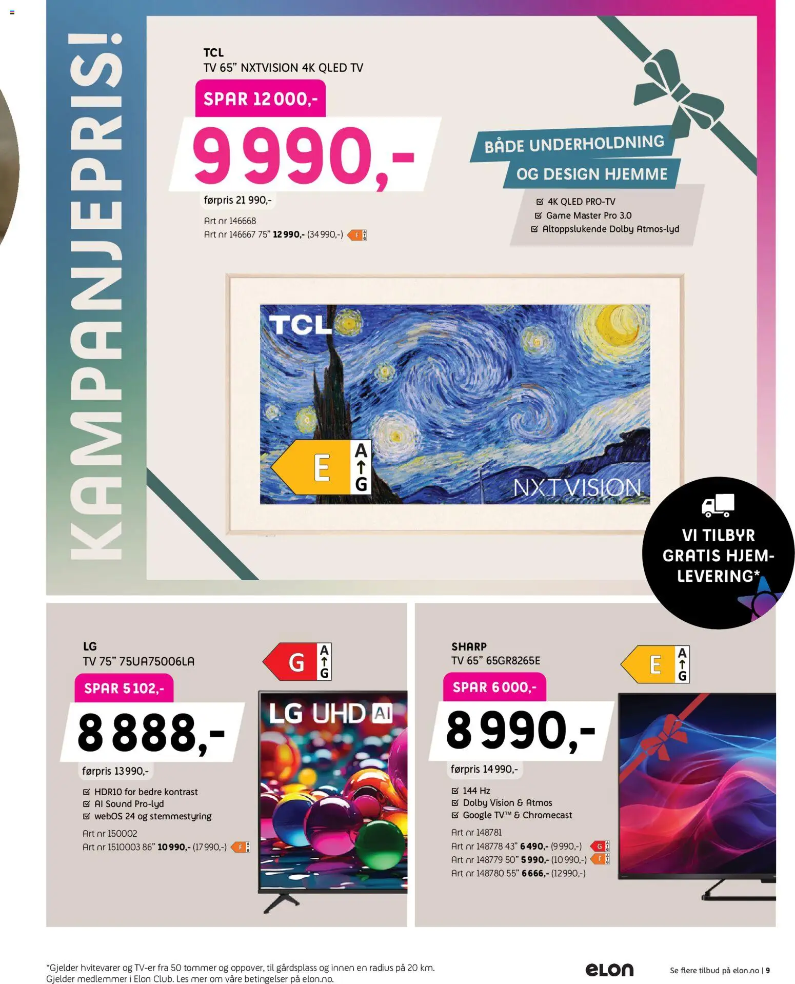 {H1} | Side: 9 | Produkter: Tv