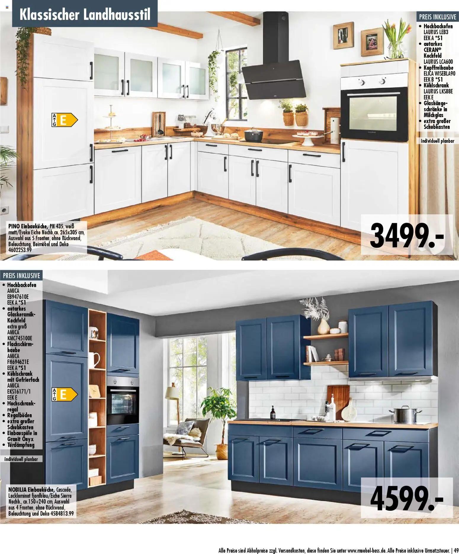 SB Möbel Boss Küchenkatalog 2026 – gültig ab 09.04.2026 | Seite: 49