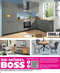 SB Möbel Boss Küchenkatalog 2026 ab 09.04.2026 gültig | Seite: 52 | Produkte: Sideboard, Schrank, Kühlschrank, Kochfeld