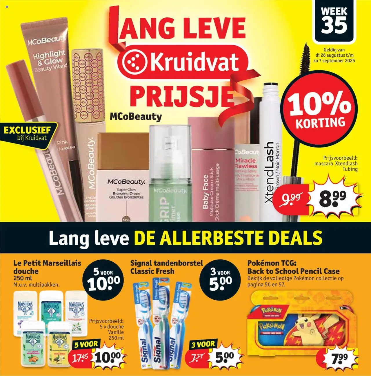  | Pagina: 1 | Producten: Gel, Douche, Mascara, Tandenborstel