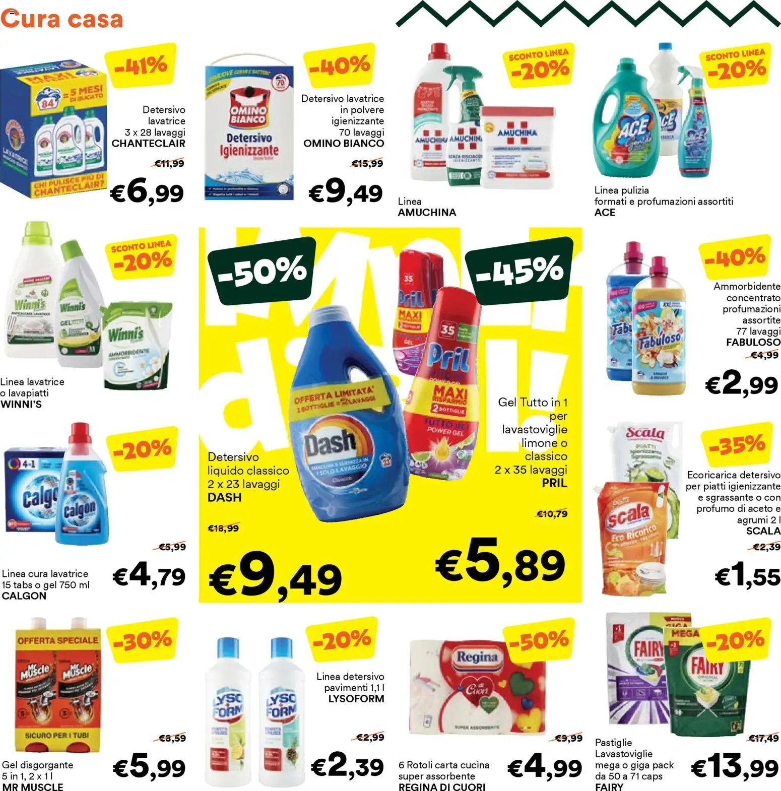 Volantino Unes del 31.12.2025 | Pagina: 22 | Prodotti: Ammorbidente, Limone, Agrumi, Profumo