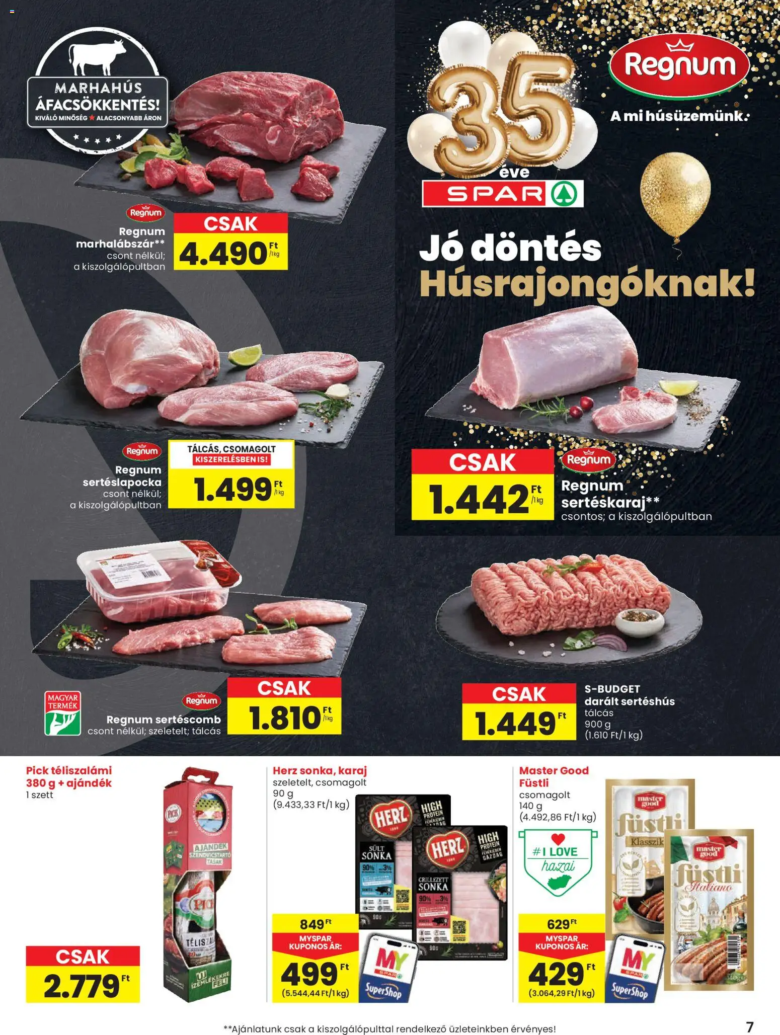 Spar akciós újság ✨ 2026.03.26.-tól/től⏳ | Magyarország