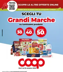 Anteprima del volantino COOP Grandi marche Angera catalogo valido a partire dal 09.10.2025