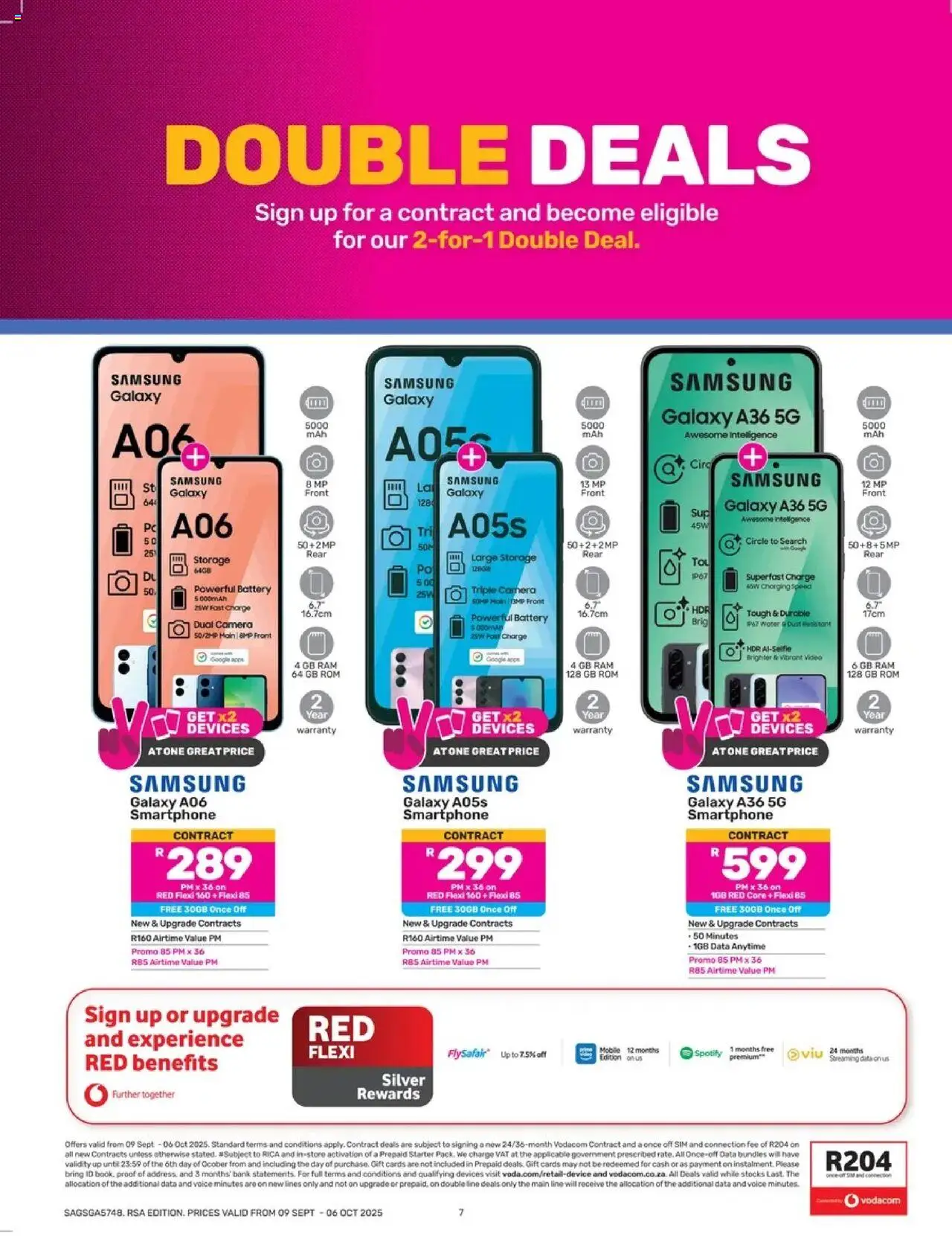 New Game catalogue – valid from 09.09.2025 | Page: 7 | Products: Smartphone, Camera, Battery, Water