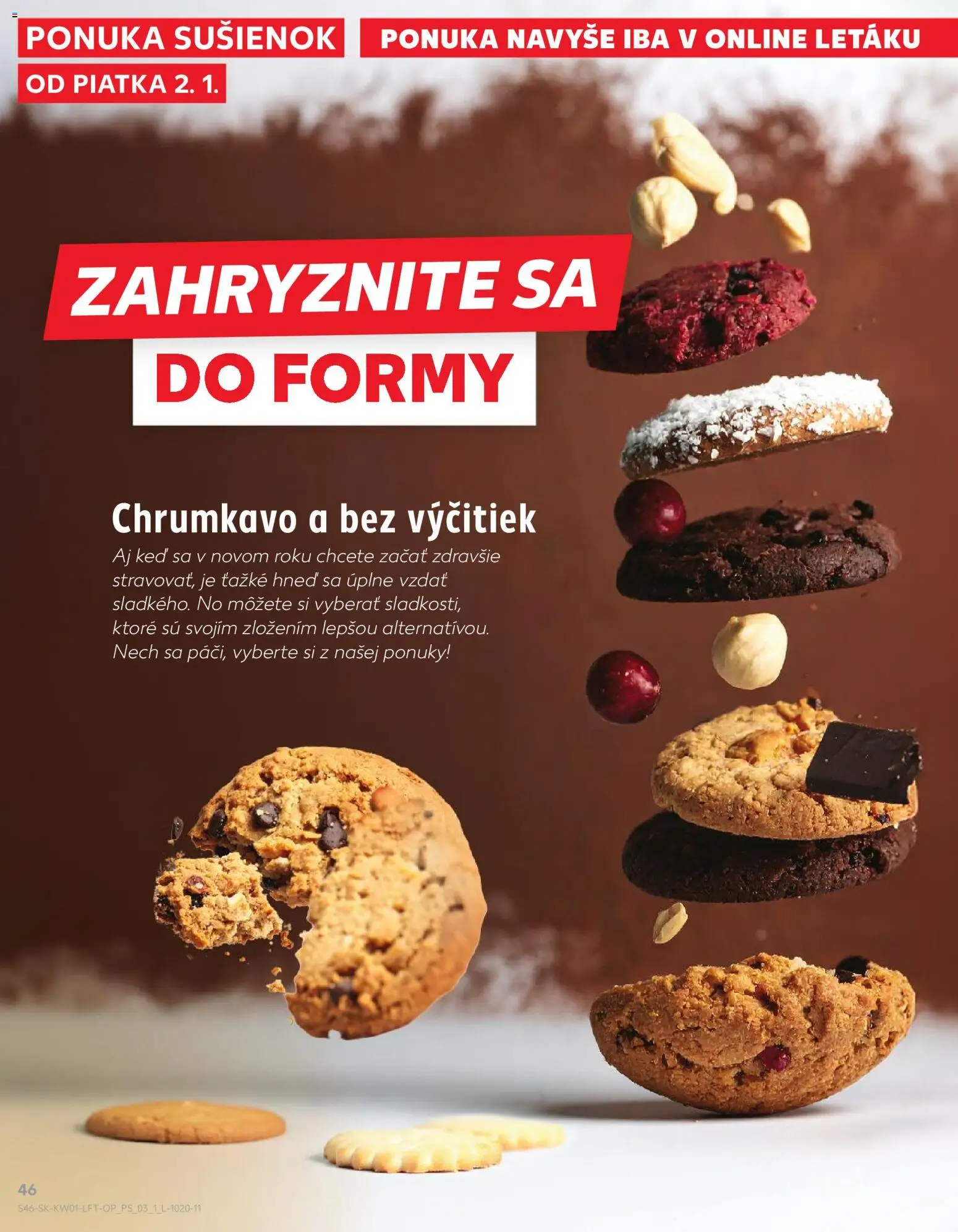 Kaufland SK akciós ujság - amely érvényes a következő dátumtól: 02.01.2026 | Oldal: 46