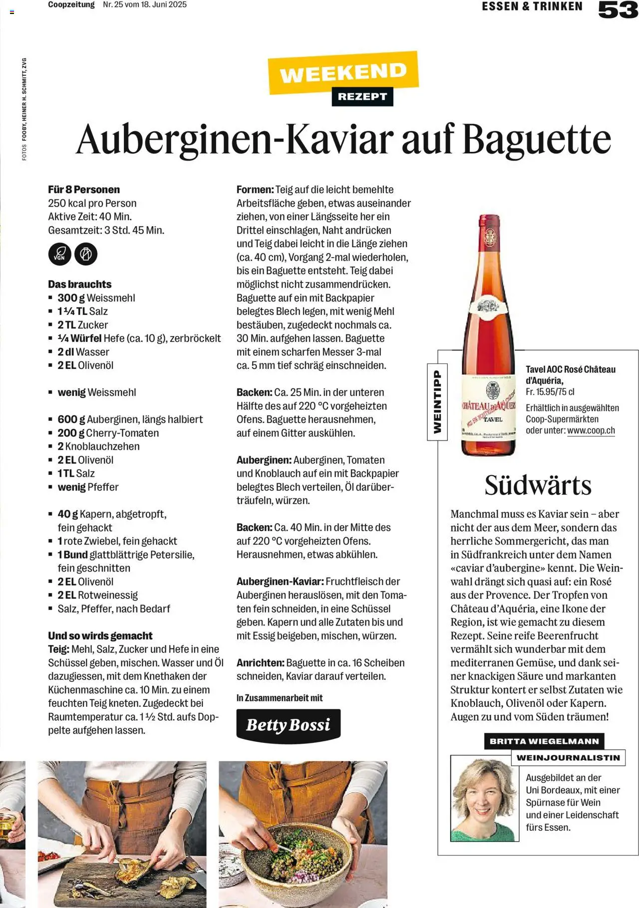 Coop Magazin ab 18.06.2025 | Seite: 53 | Produkte: Mehl, Wein, Knoblauch, Pfeffer