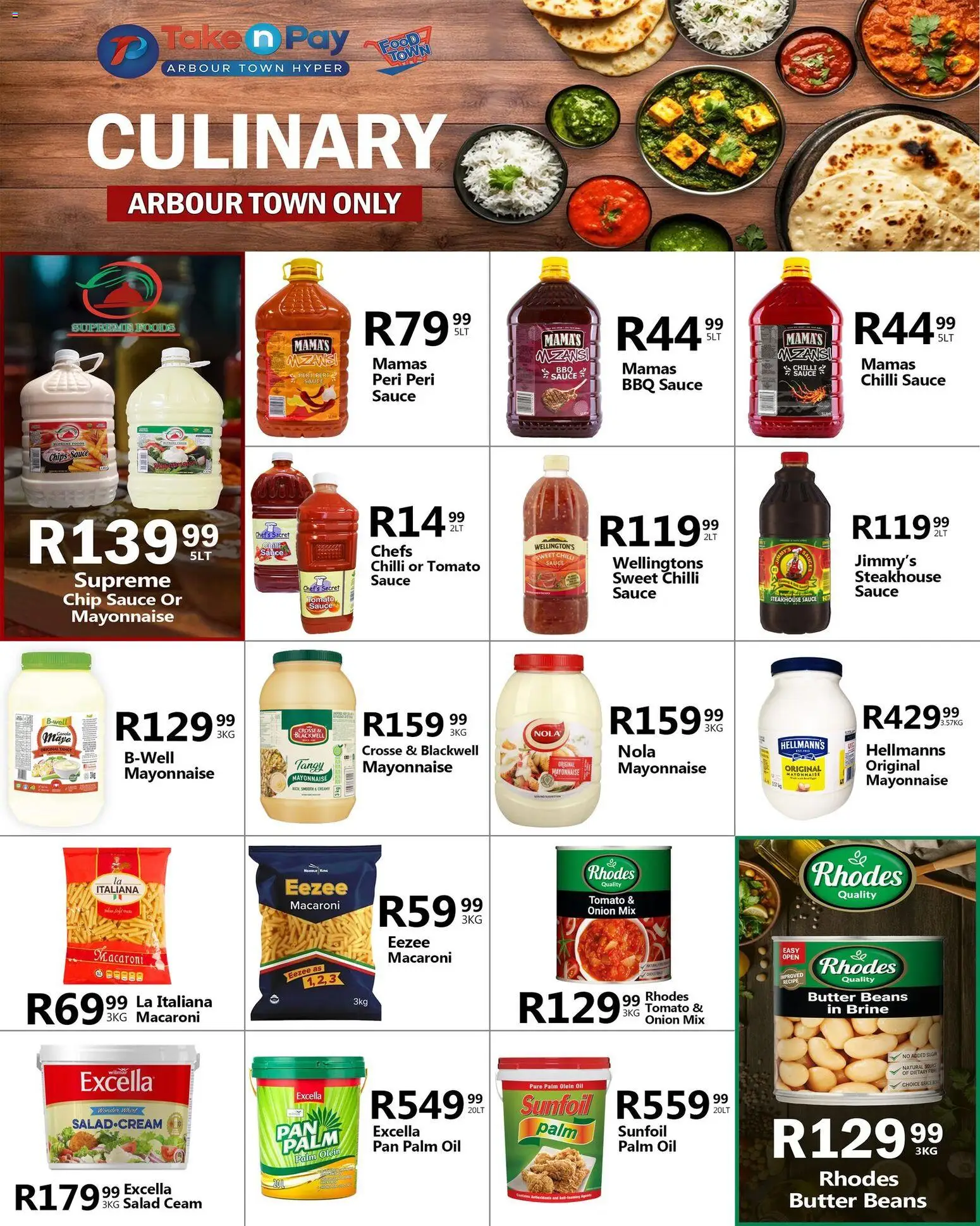 New Take n Pay catalogue – valid from 18.12.2025 | Page: 49 | Products: Beans, Tomato sauce, Sugar, Chilli