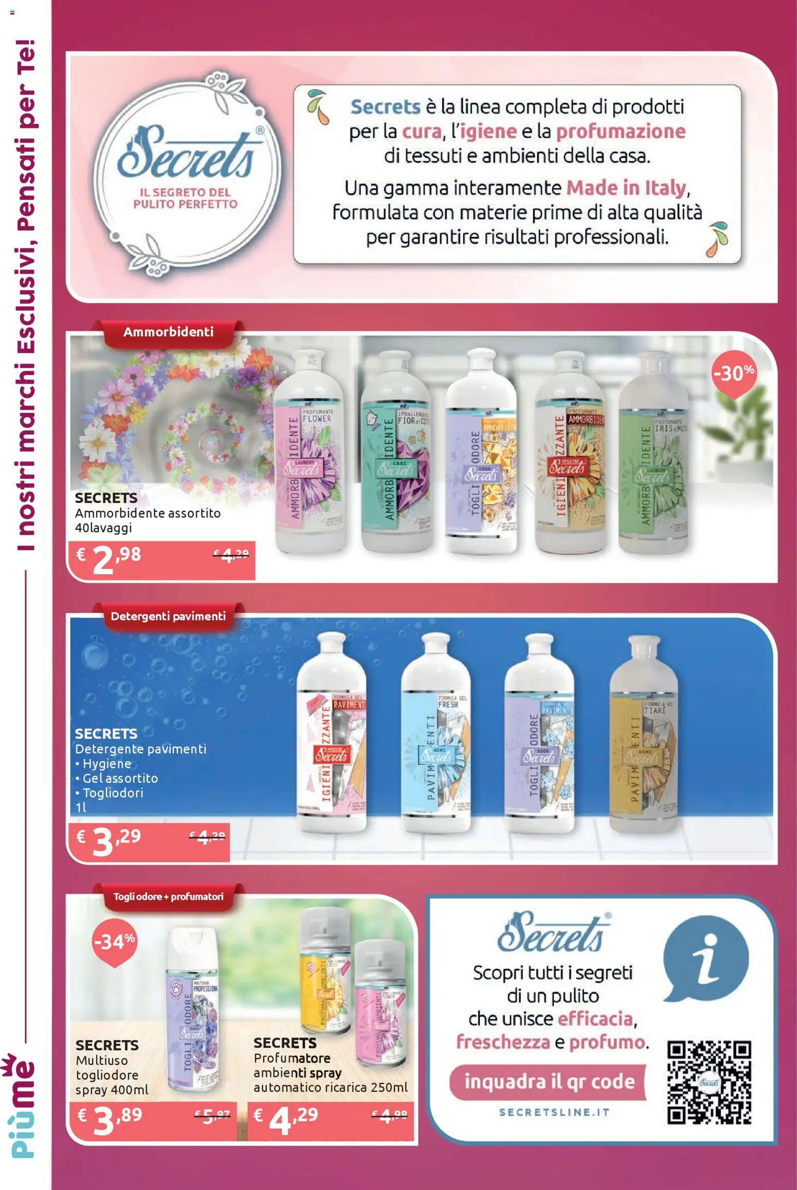 Volantino IperSoap del 01.12.2025 | Pagina: 4 | Prodotti: Ammorbidente, Detergente, Tè