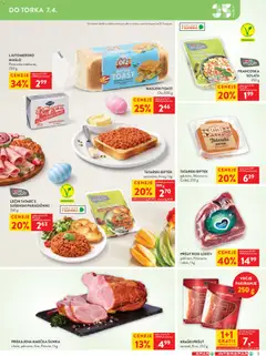 Spar katalog akcije – veljaven od 01.04.2026 | Stran: 3 | Izdelki: Pršut, Toast, Sunka, Solata