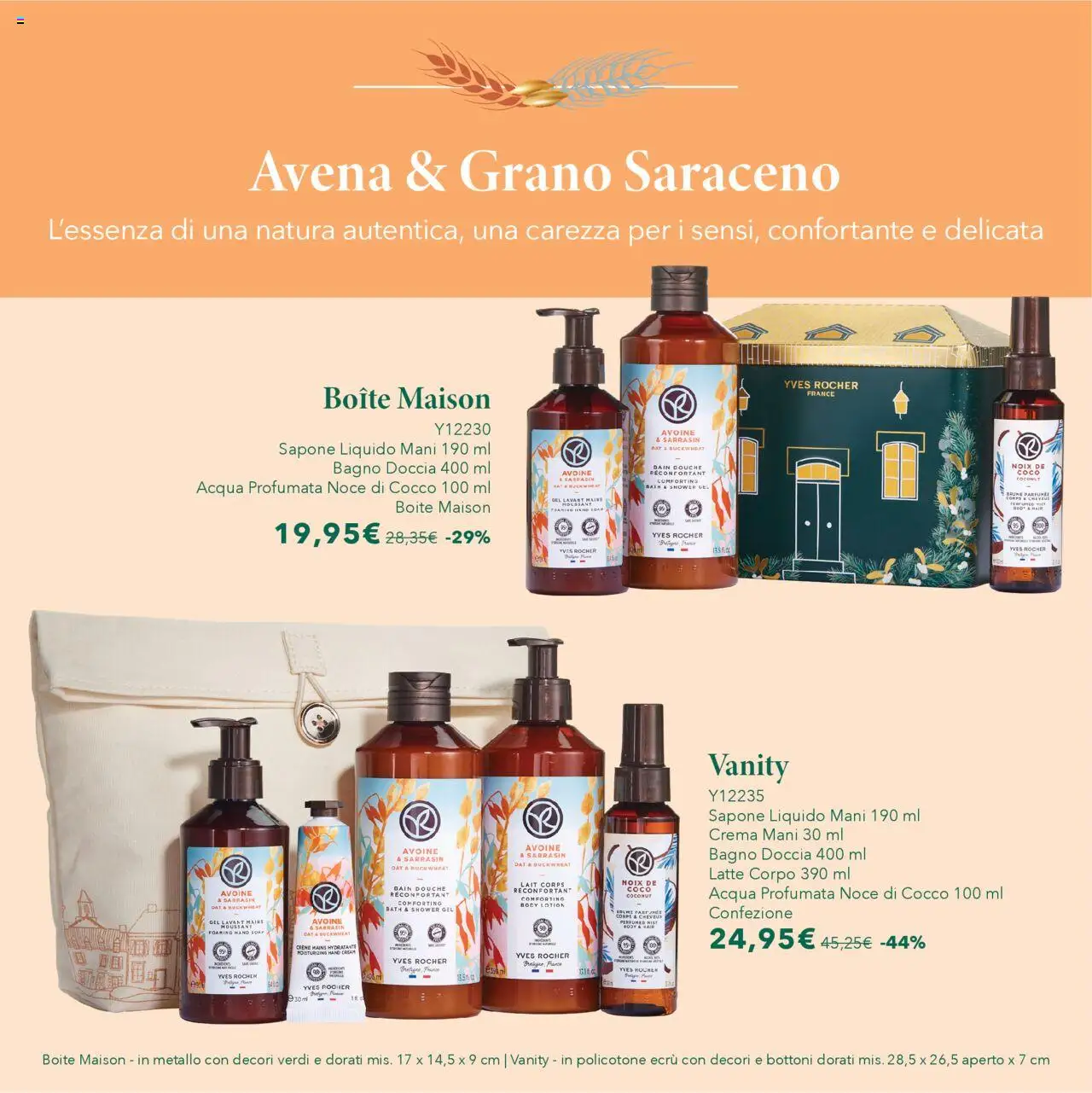 Volantino Yves Rocher del 17.10.2025 | Pagina: 68 | Prodotti: Crema, Acqua, Bagno, Doccia