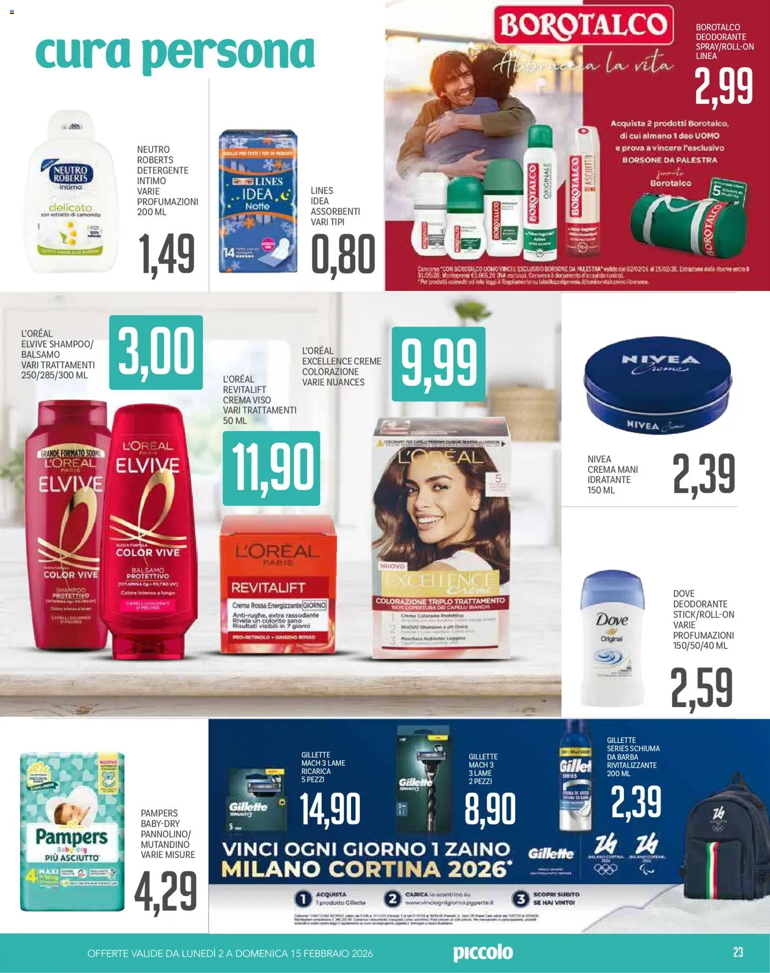 Volantino Piccolo del 02.02.2026 | Pagina: 23