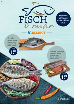 V-Markt  Fischangebote München gültig ab dem 07.08.2025