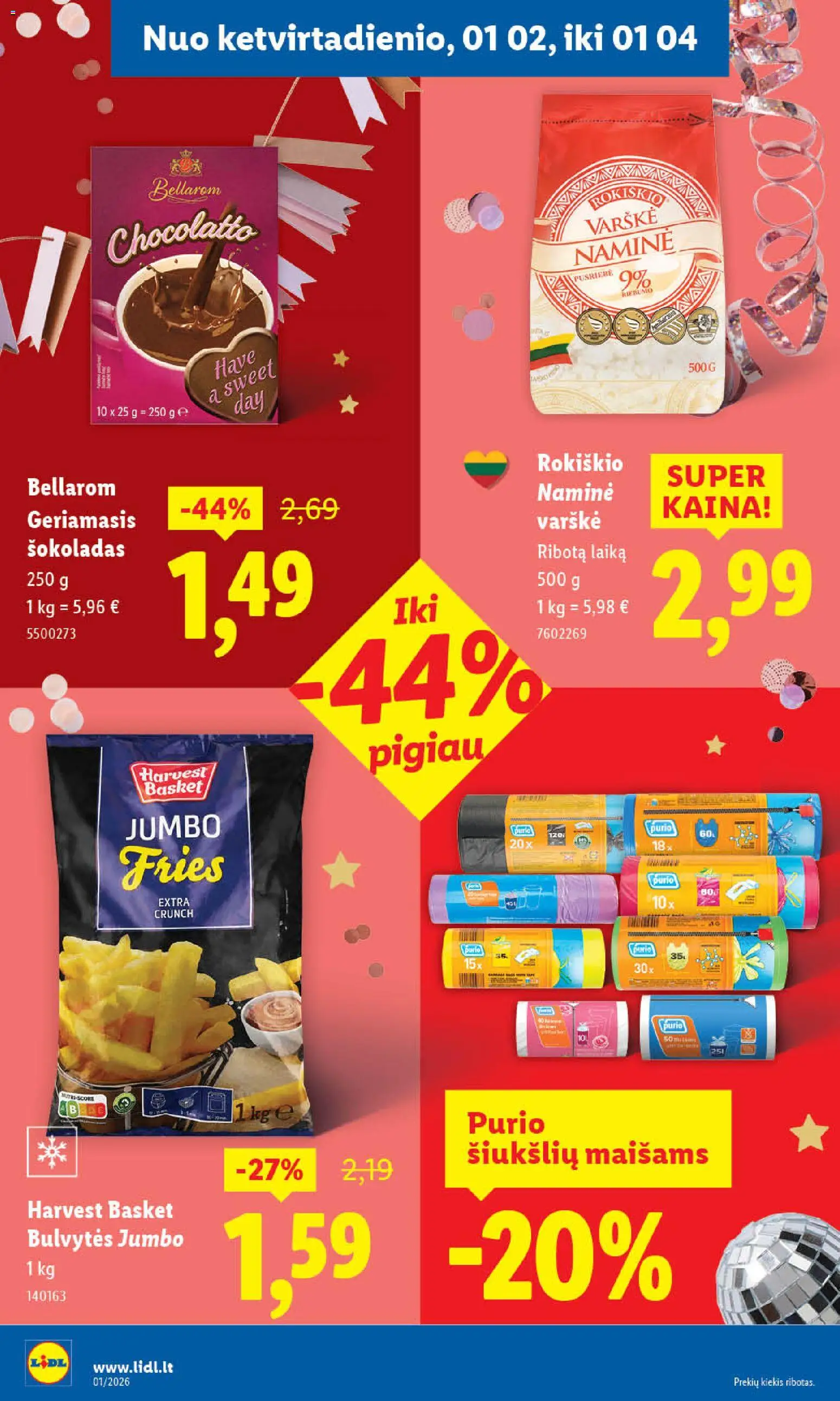 LIDL akcijos nuo 29.12.2025 | Puslapis: 38