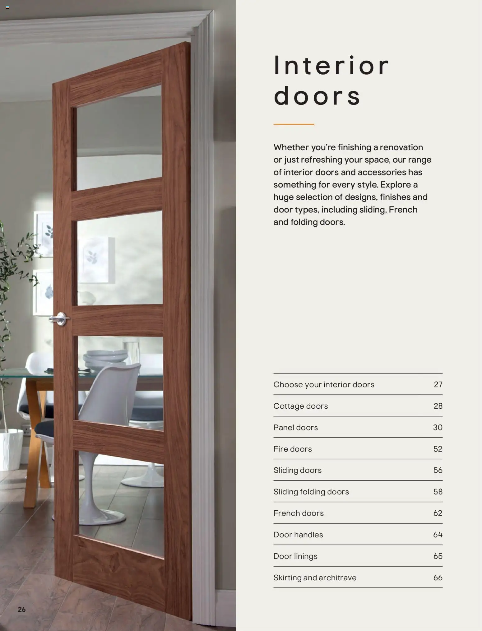 {H1} | Page: 26 | Products: Door, Doors, Sliding doors, Handles