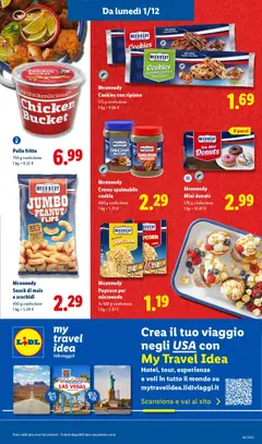 Anteprima del volantino Snack di mais e arachidi, 450 g confezione valido a partire dal 01.12.2025 | Pagina: 31 | Prodotti: Crema, Microonde, Pollo, Arachidi