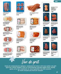 Plus folder - Voorjaarsmagazine - Voorbeeld van een folder van Plus, geldig van 22.03.2026 | Pagina: 67 | Producten: Kisperec, Hamburger, Bacon, La