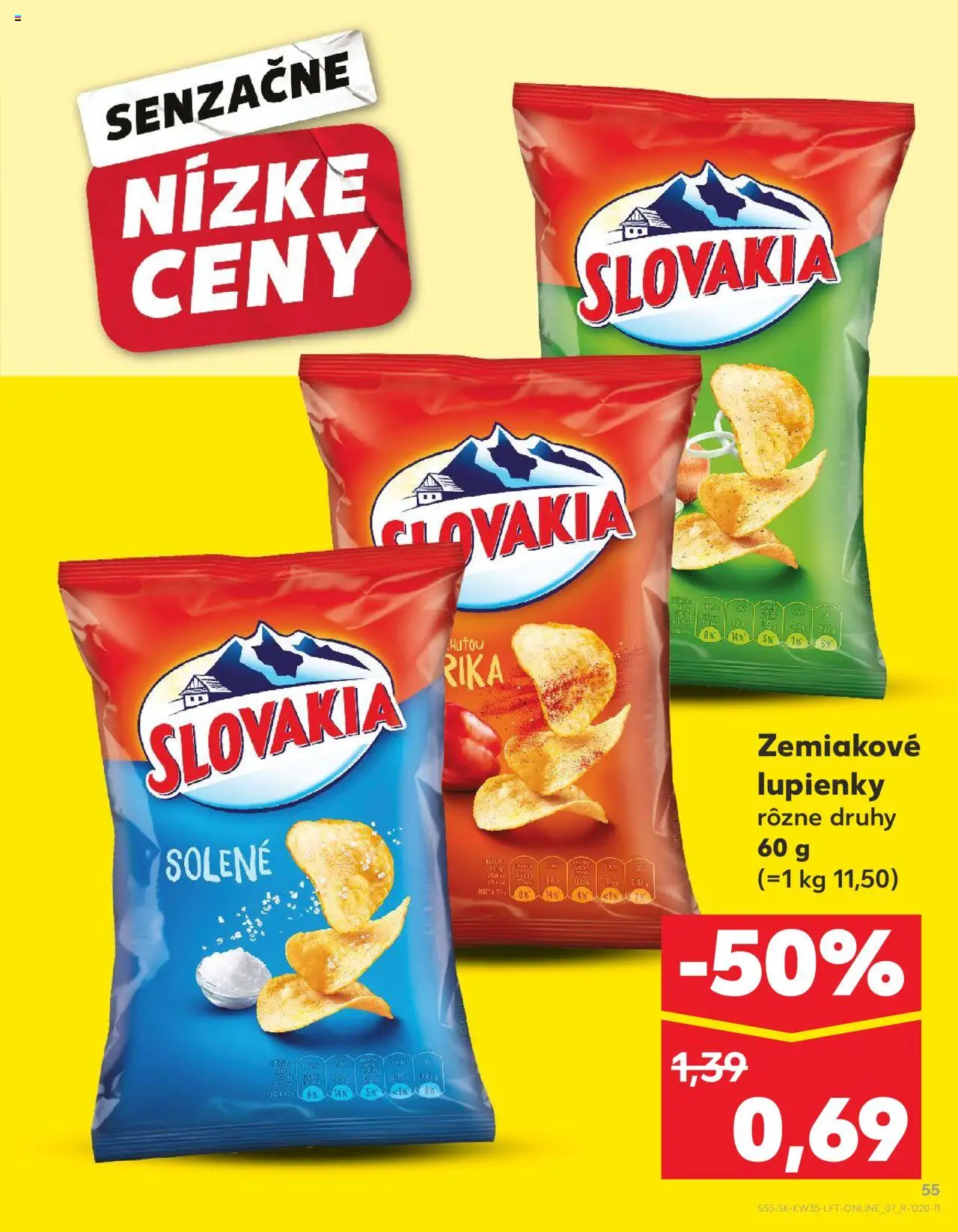 Kaufland SK akciós ujság - amely érvényes a következő dátumtól: 28.08.2025 | Oldal: 55