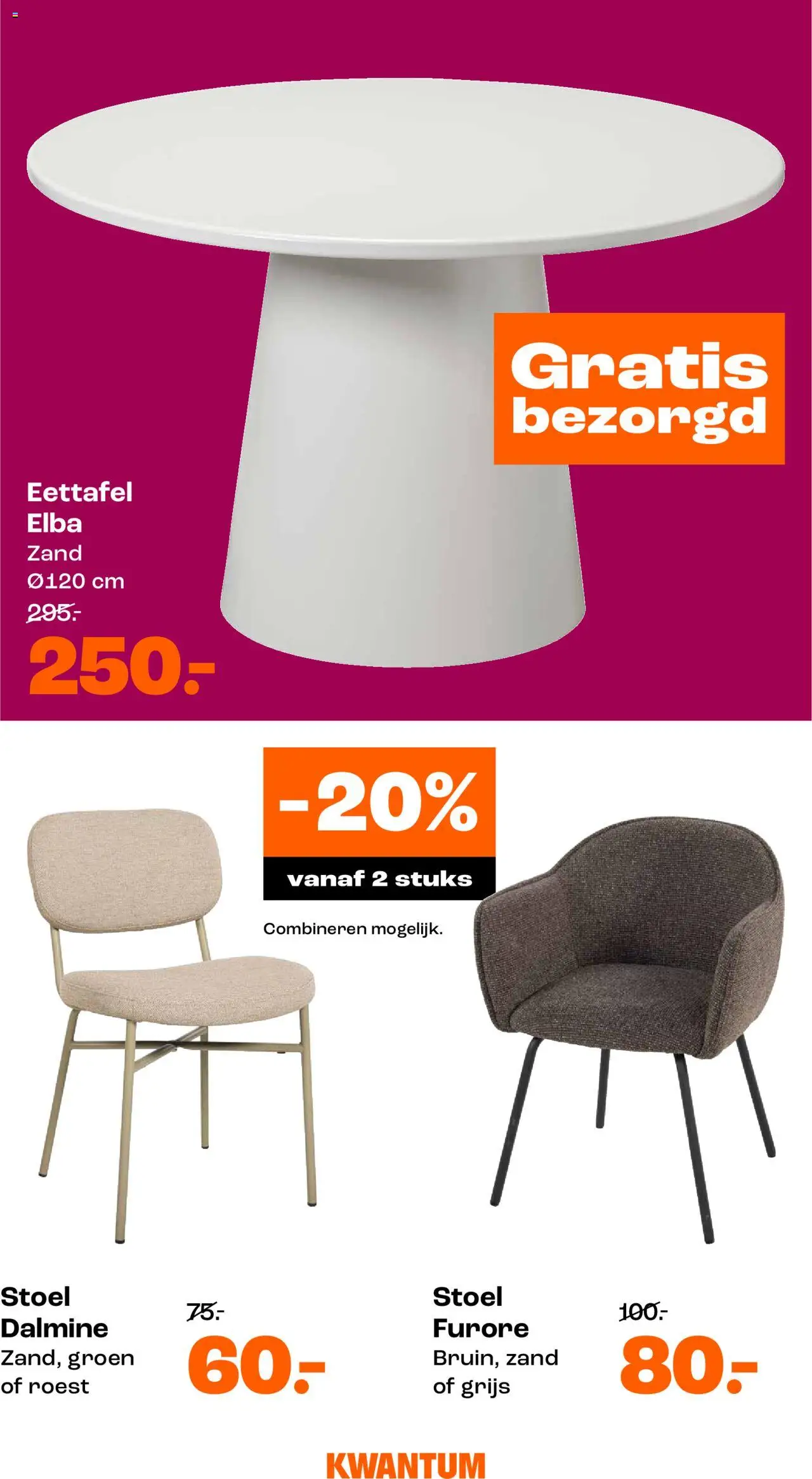  | Pagina: 20 | Producten: Stoel