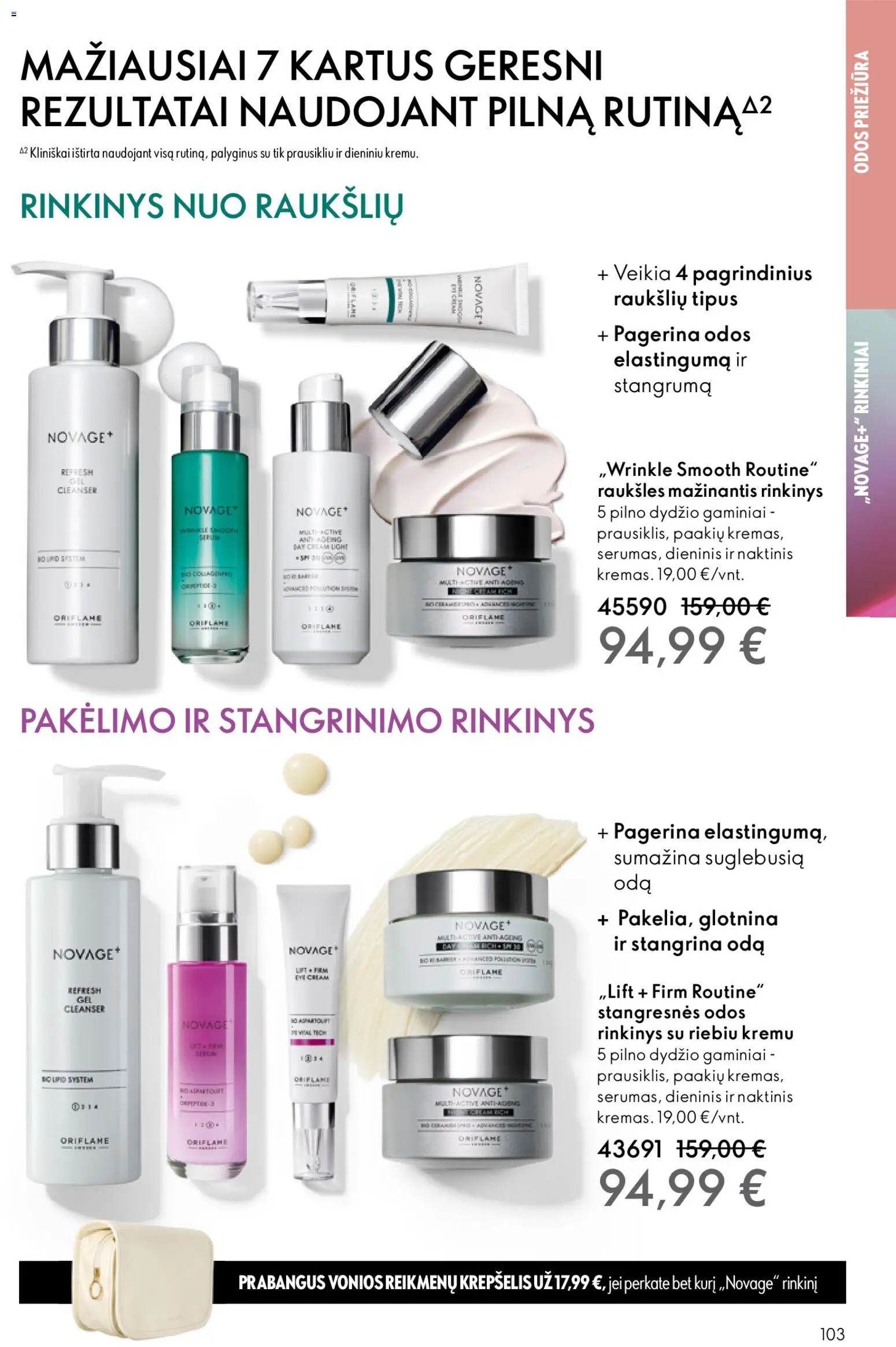 Oriflame akcijos nuo 10.12.2025 | Puslapis: 103 | Prekių: Krepšelis