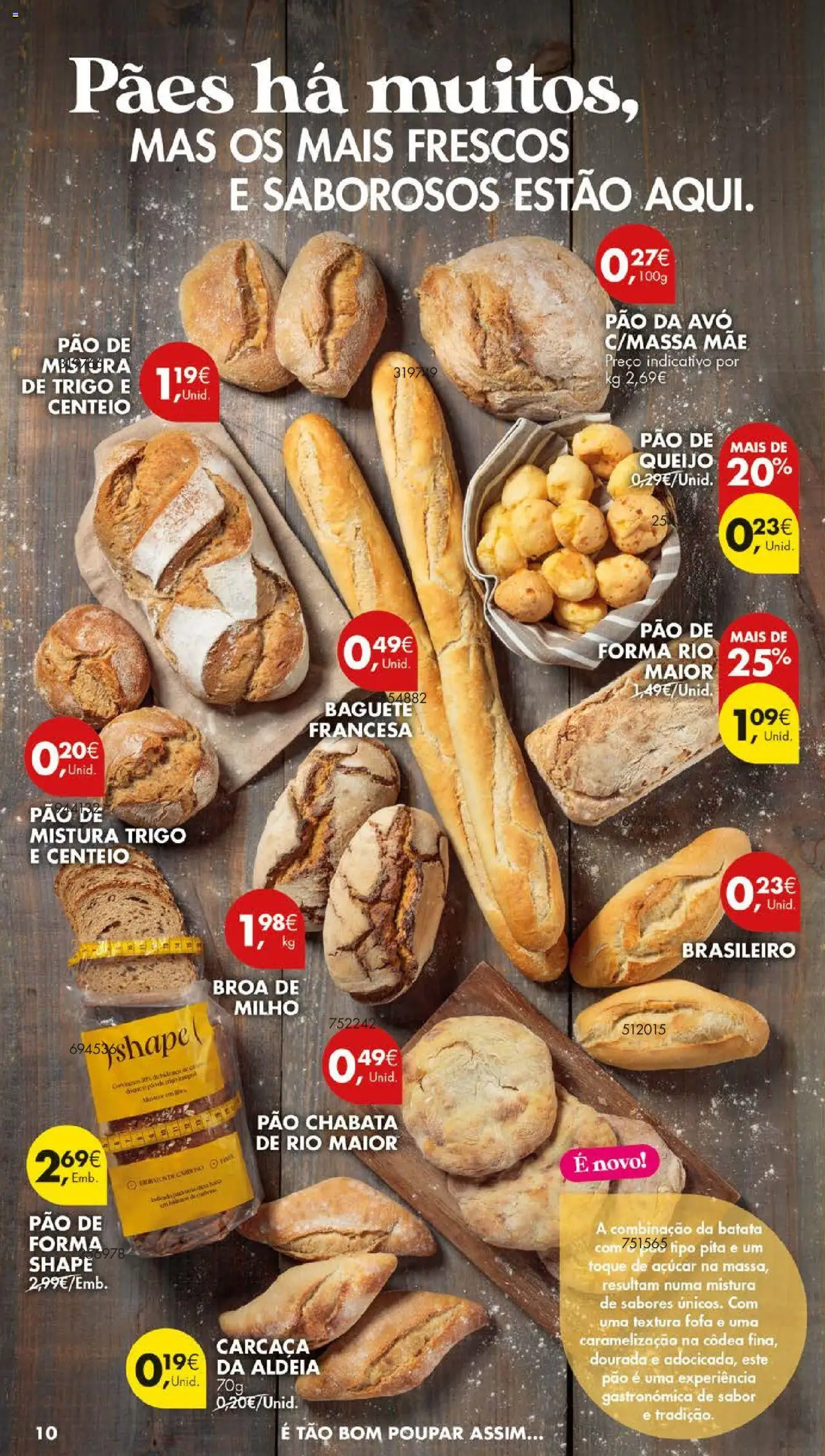 Pingo Doce folheto │ válido de 12.08.2025 | Página: 12 | Produtos: Centeio, Queijo, Pão, Milho