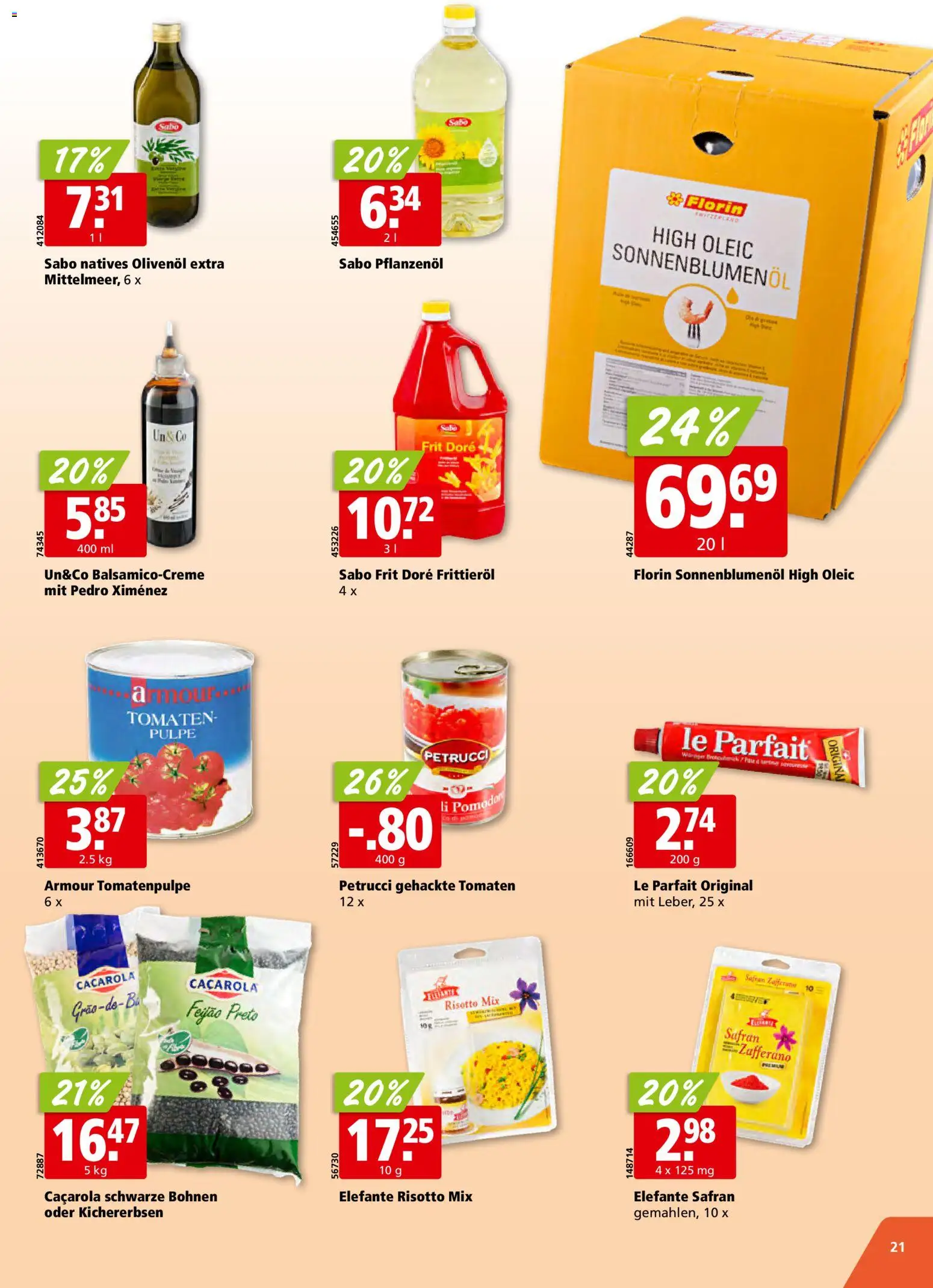 Aligro Aktionen Schlieren, Gossau SG, Frauenfeld, Rapperswil-Jona, Sargans, Bern, Brüttisellen, Pratteln, Emmen, Spreitenbach – gültig ab 26.01.2026 | Seite: 21 | Produkte: Tomaten