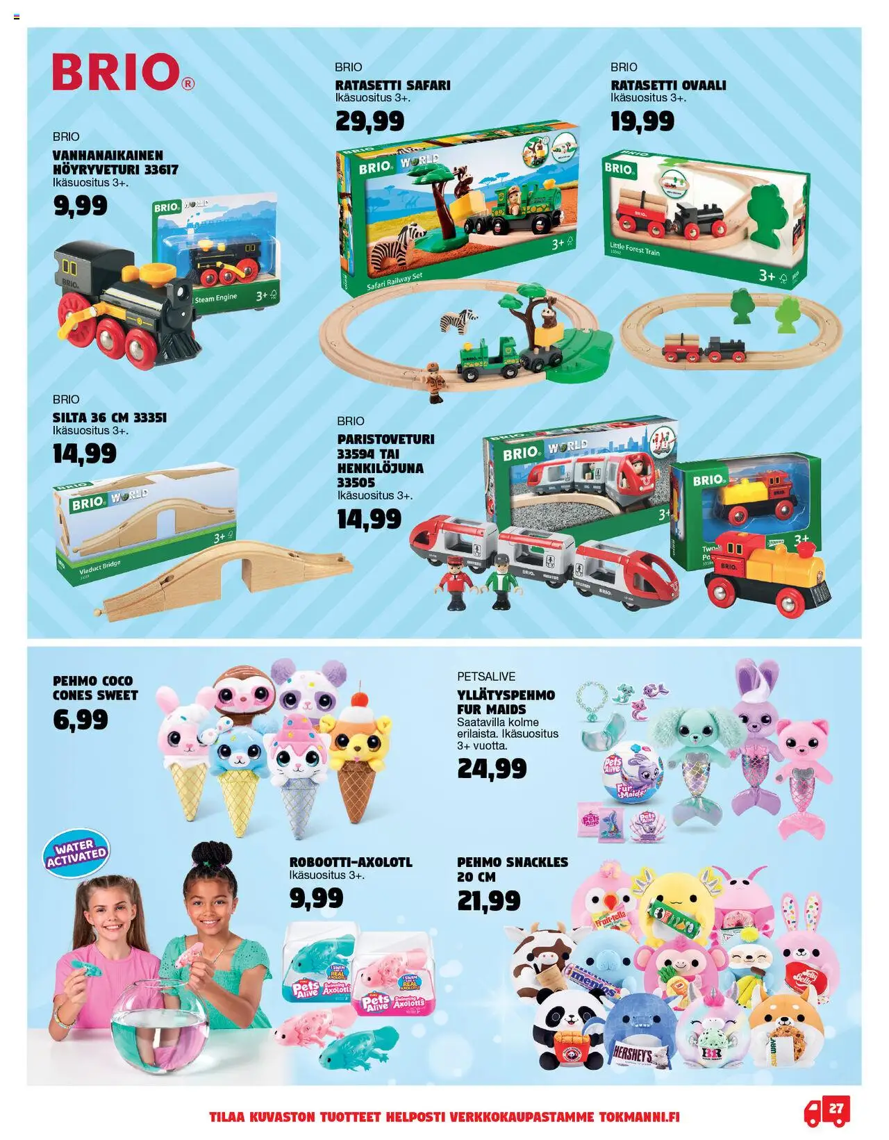 Tokmanni - Lelut 2025 – voimassa 28.04.2025 alkaen | Sivu: 27