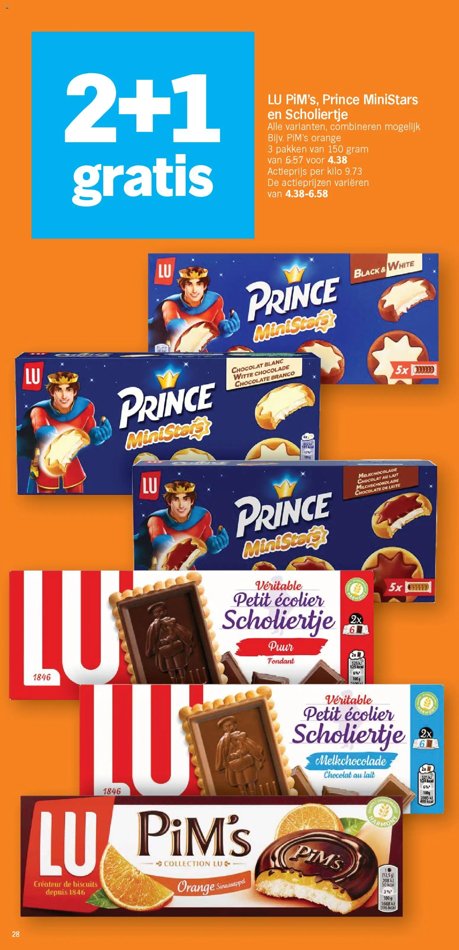 {H1} | Pagina: 28 | Producten: Chocolade