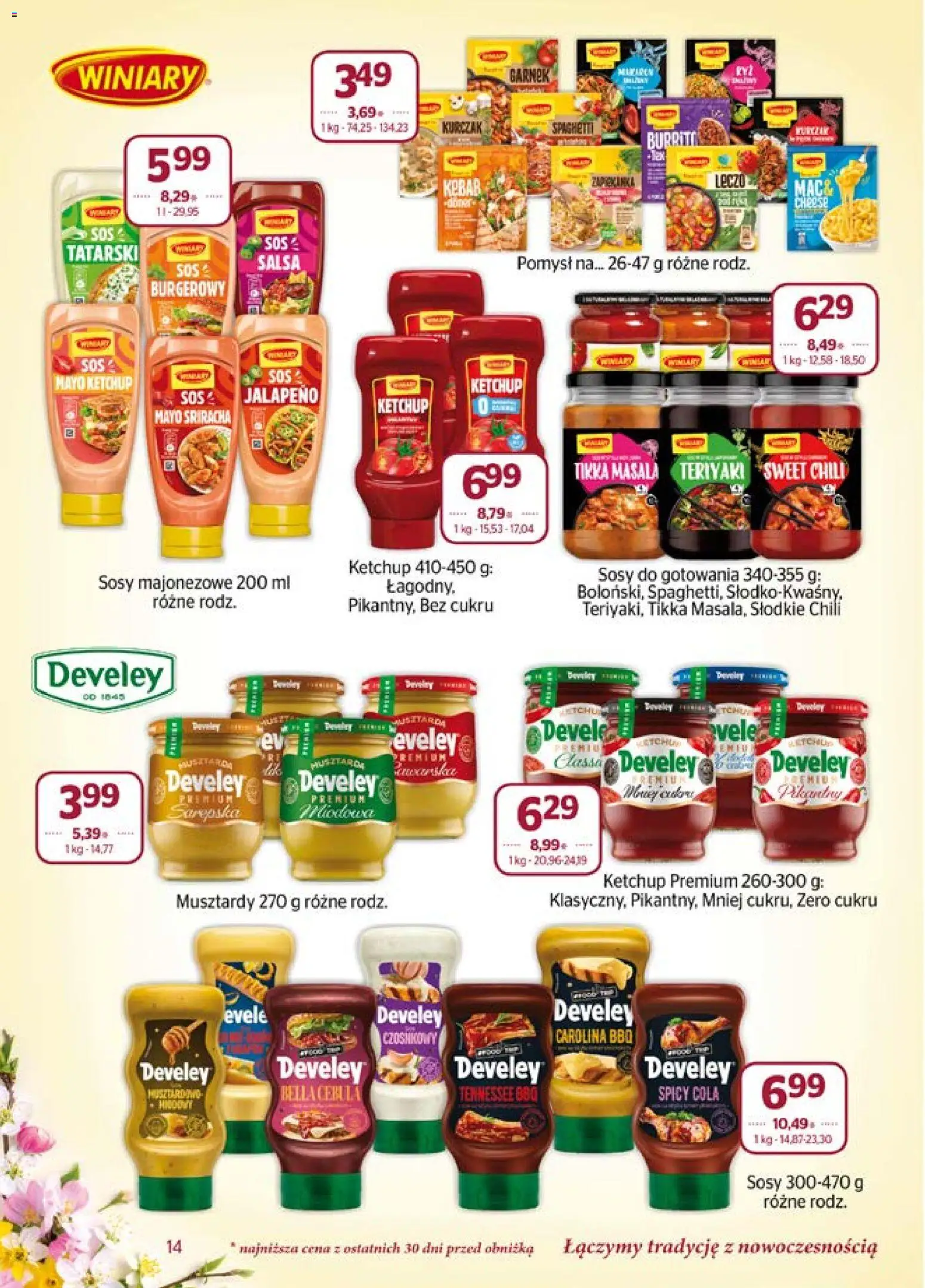 Społem gazetka od 01.04.2026 | Strona: 14 | Produkty: Chili, Tikka masala, Garnek, Sos