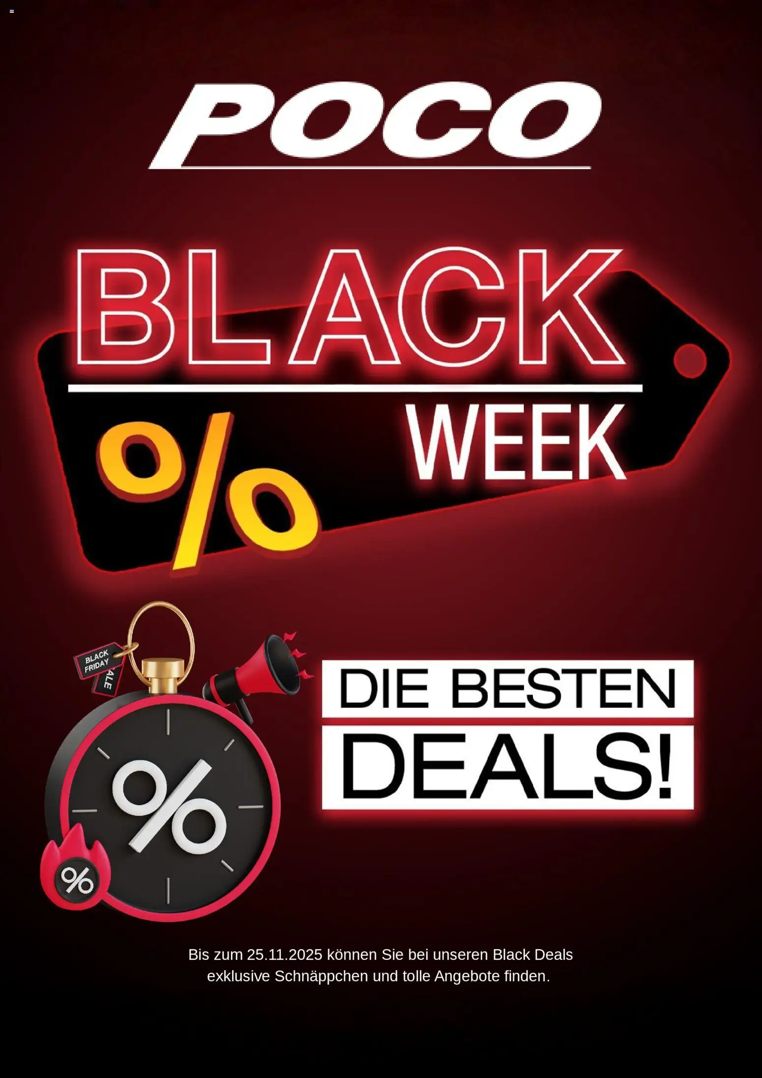 Poco - Black Friday – gültig ab 11.11.2025 | Seite: 1